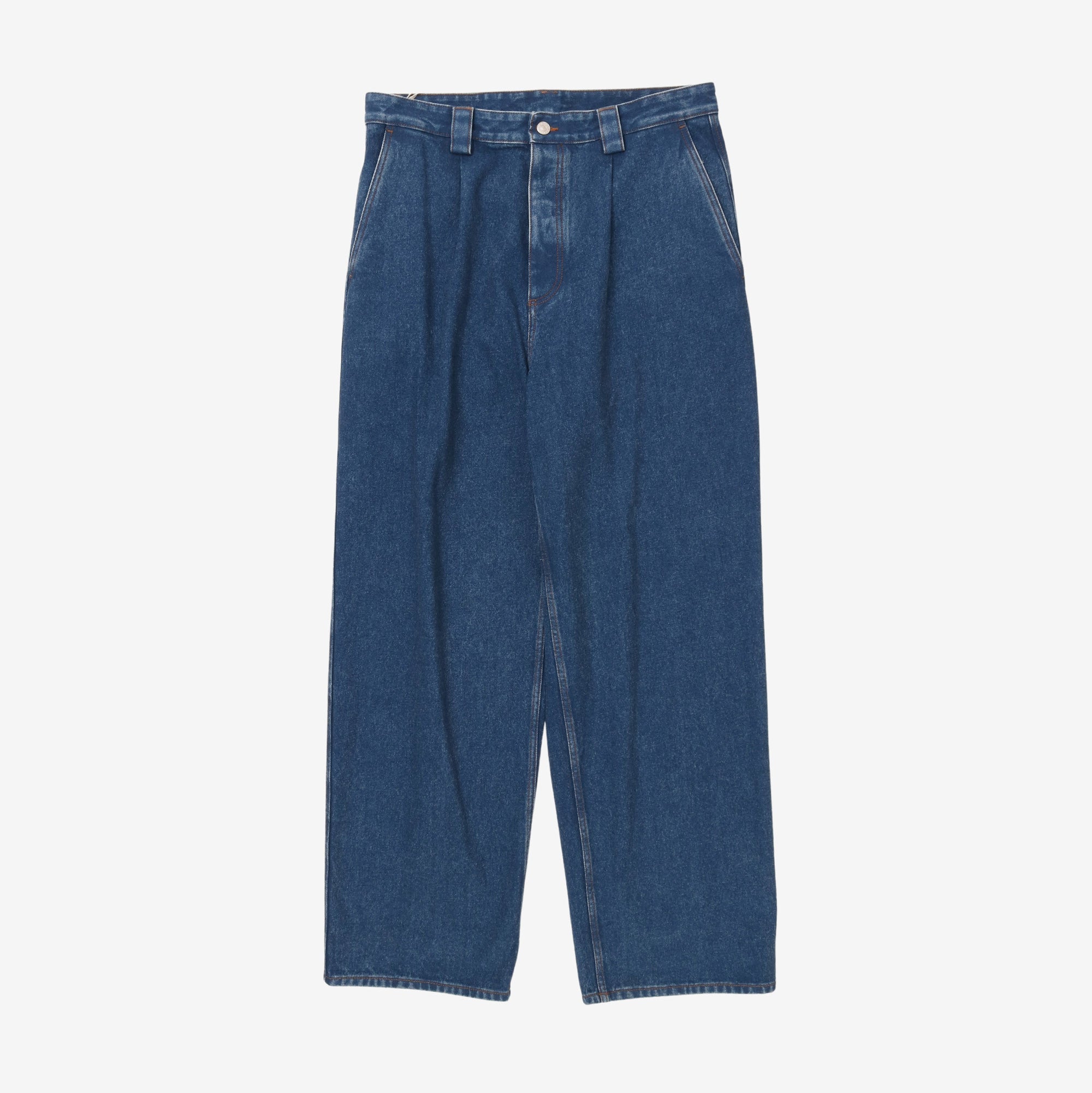 Bleach Coated Organic Denim (36W X 33L)