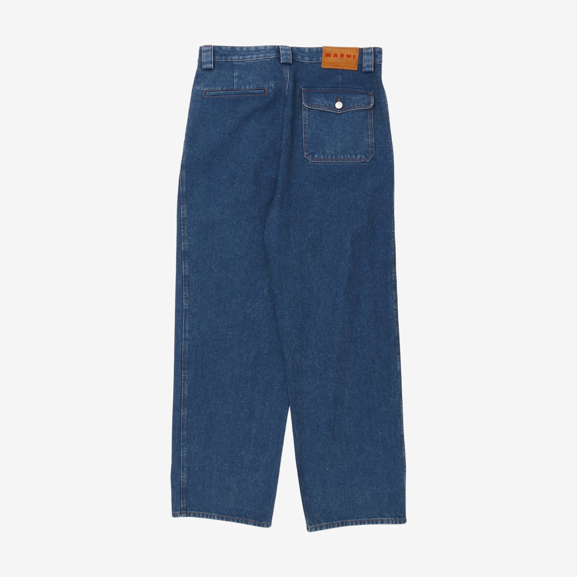 Bleach Coated Organic Denim (36W X 33L)