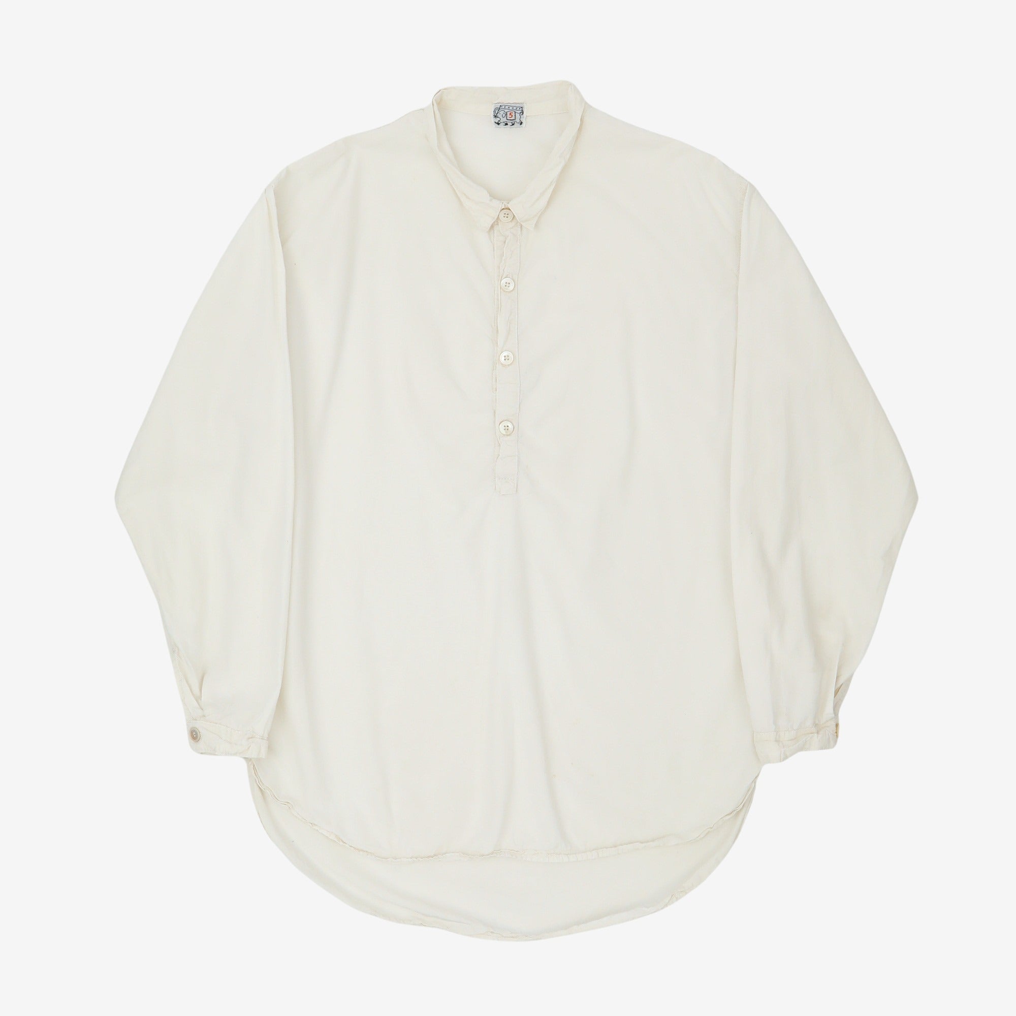 Half Button Pullover Shirt