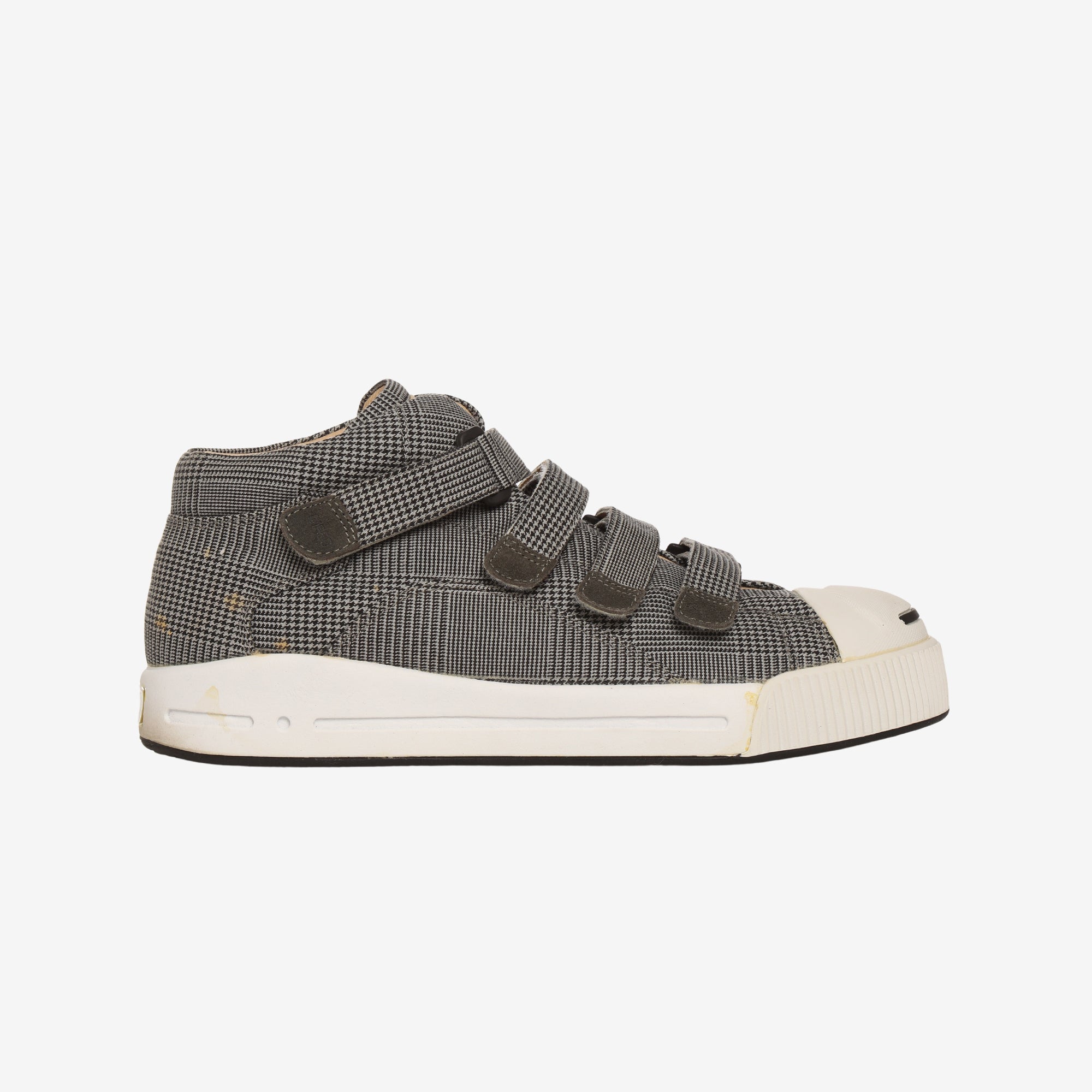 Judo Houndstooth Mid Cut Sneakers