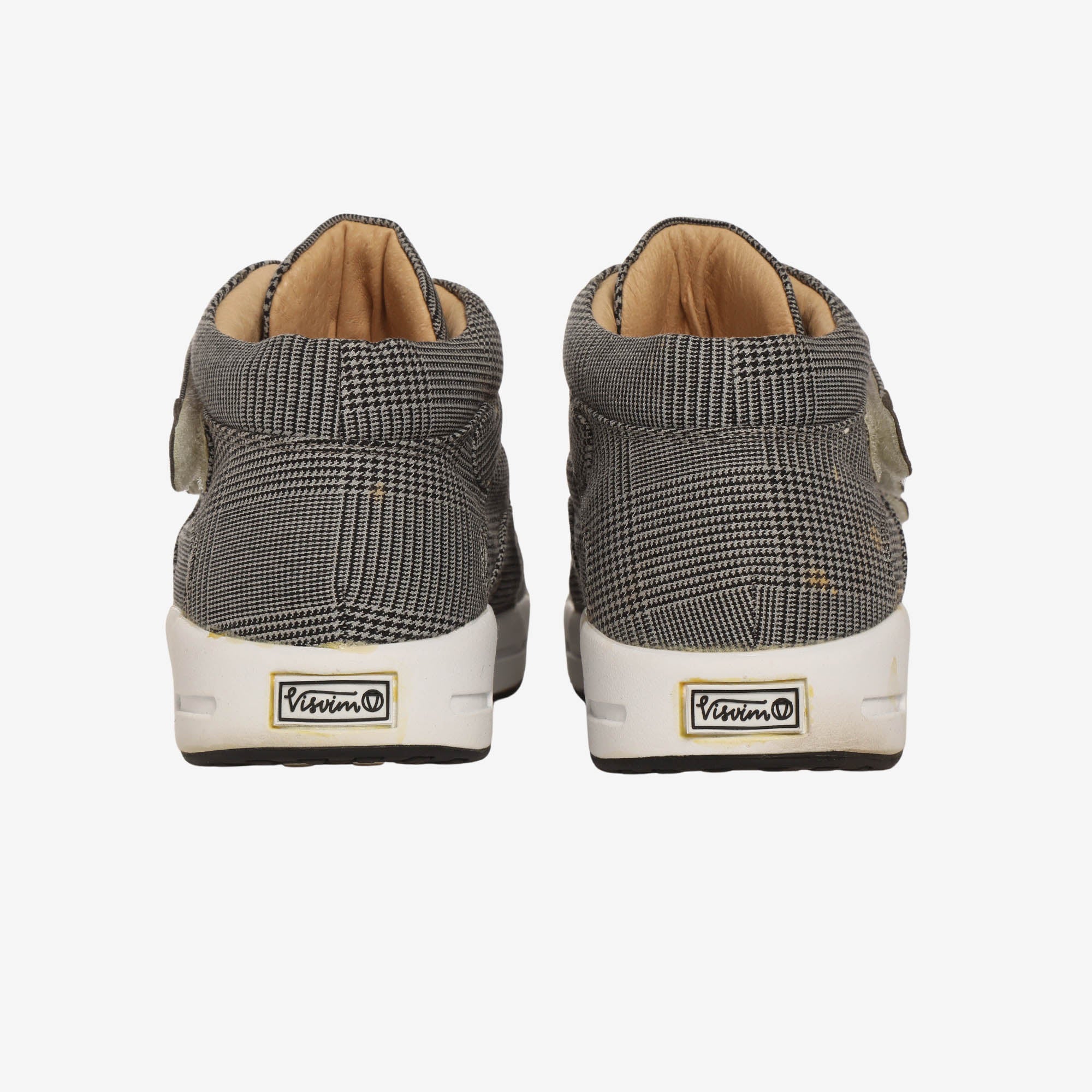 Judo Houndstooth Mid Cut Sneakers
