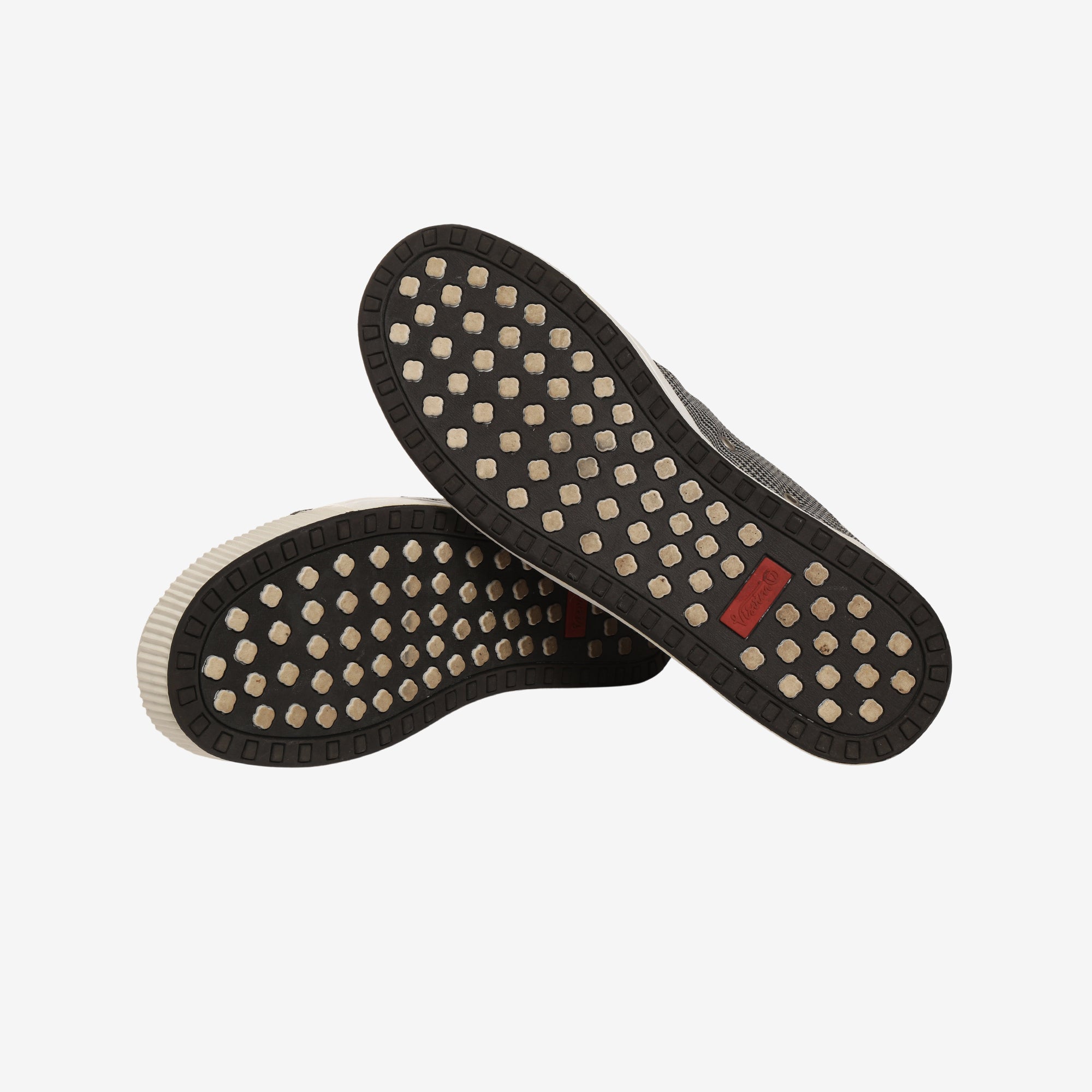 Judo Houndstooth Mid Cut Sneakers