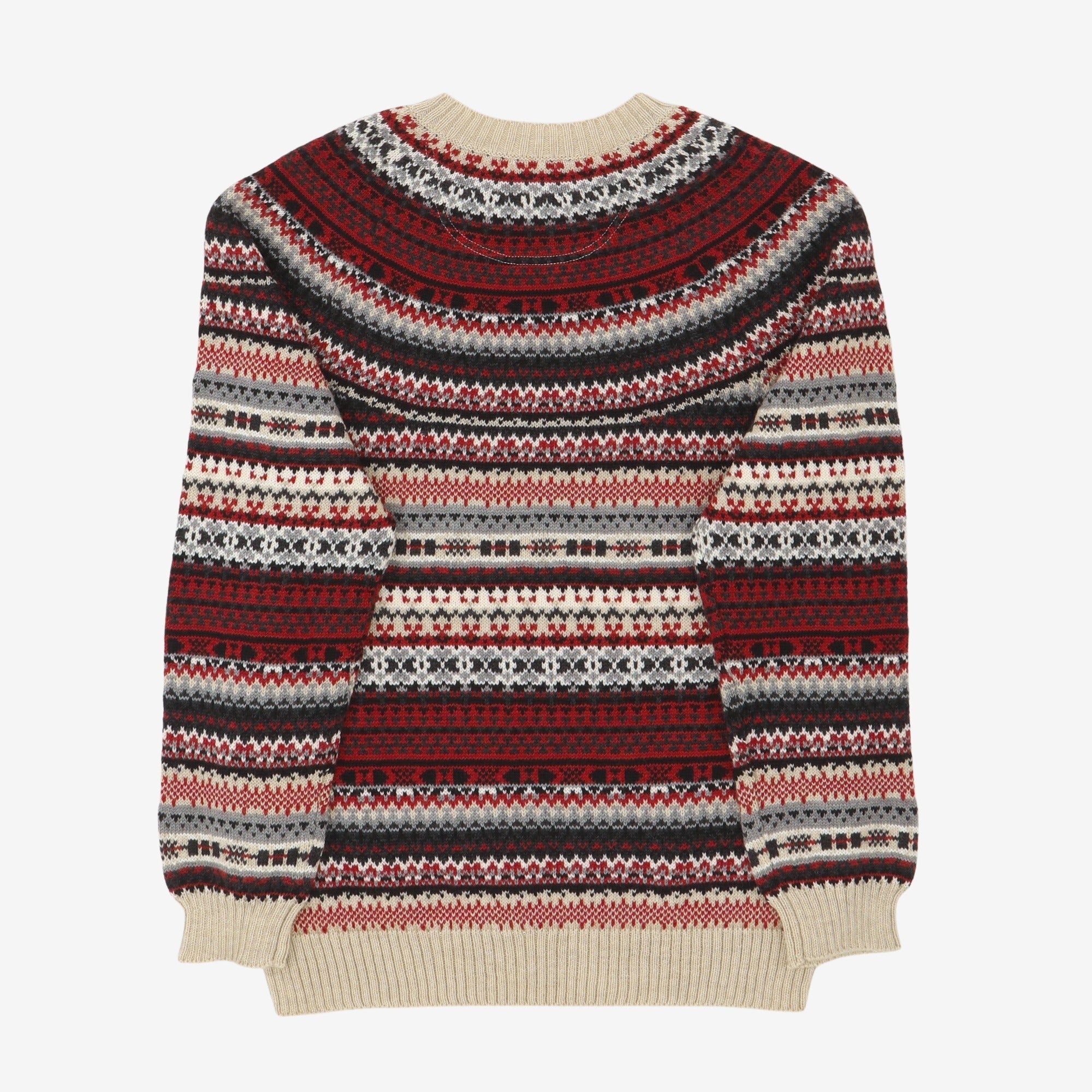 Fair Isle Knit Pullover