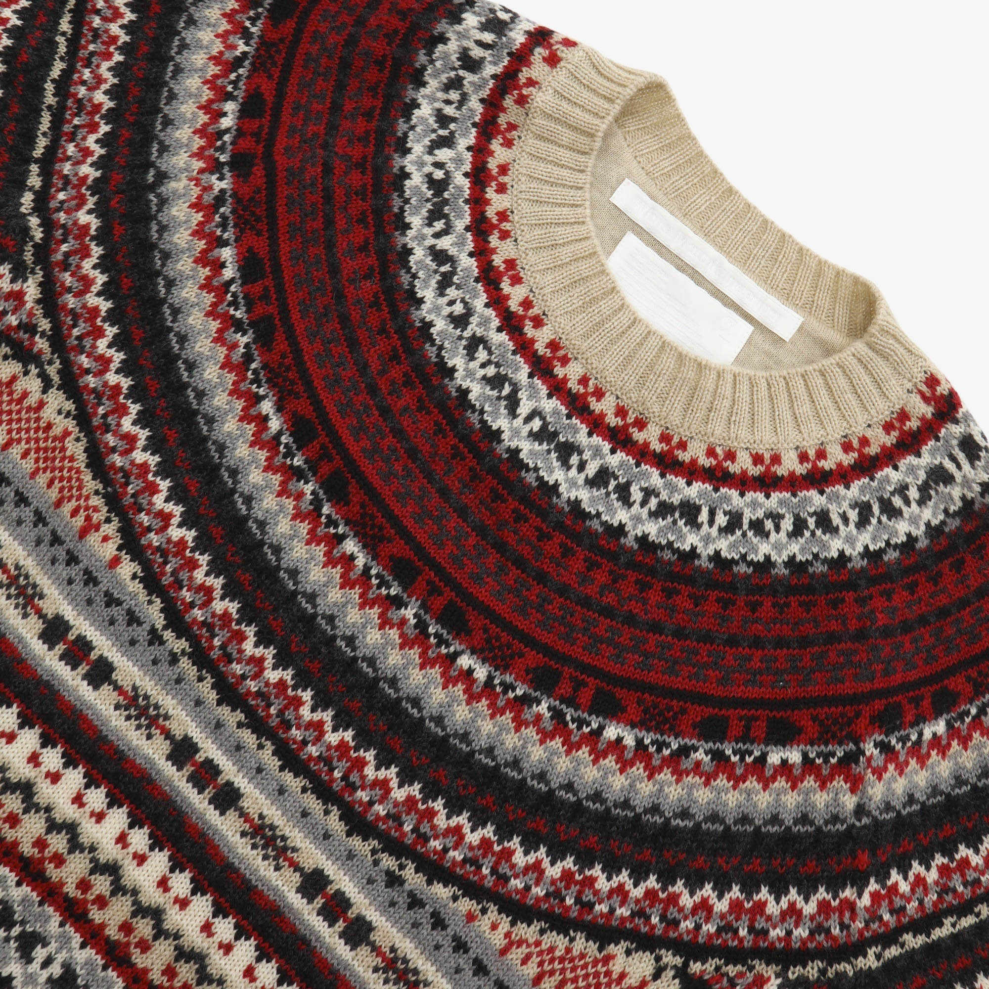 Fair Isle Knit Pullover