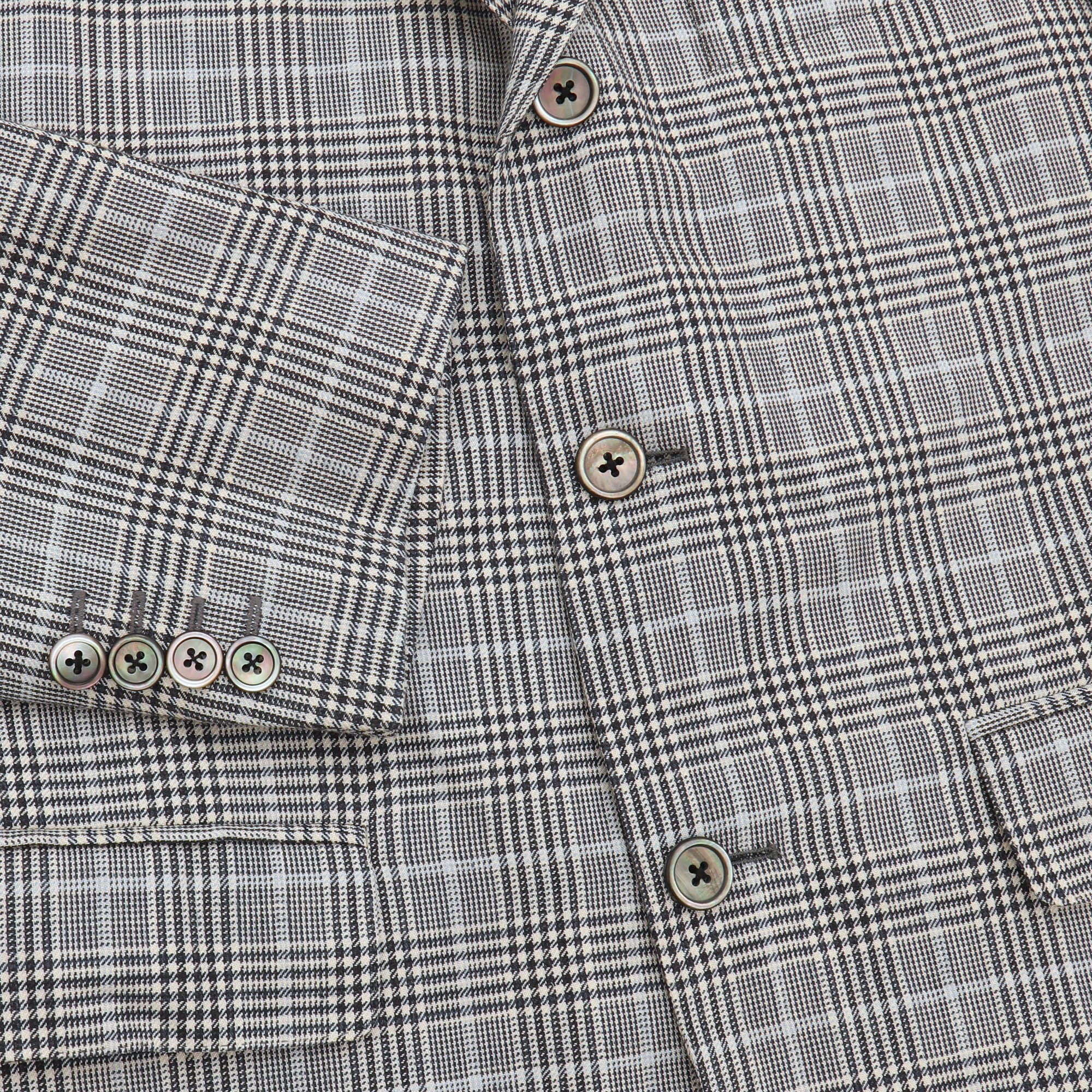 Black Fleece Glen Check Blazer