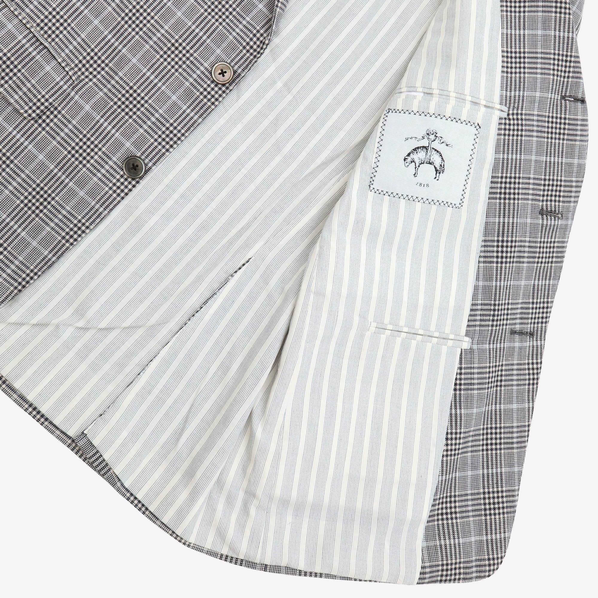 Black Fleece Glen Check Blazer