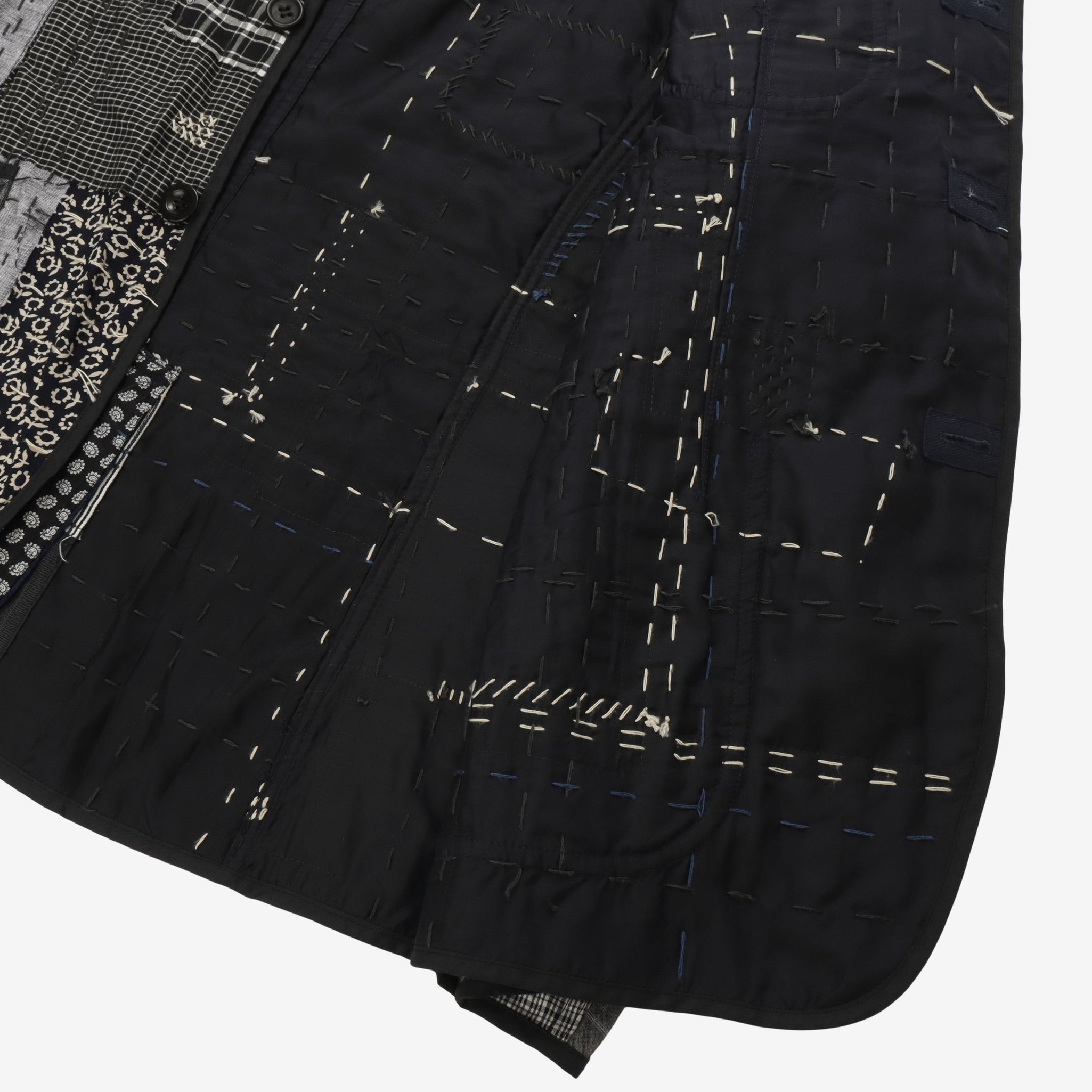 Patchwork Blazer Jacket