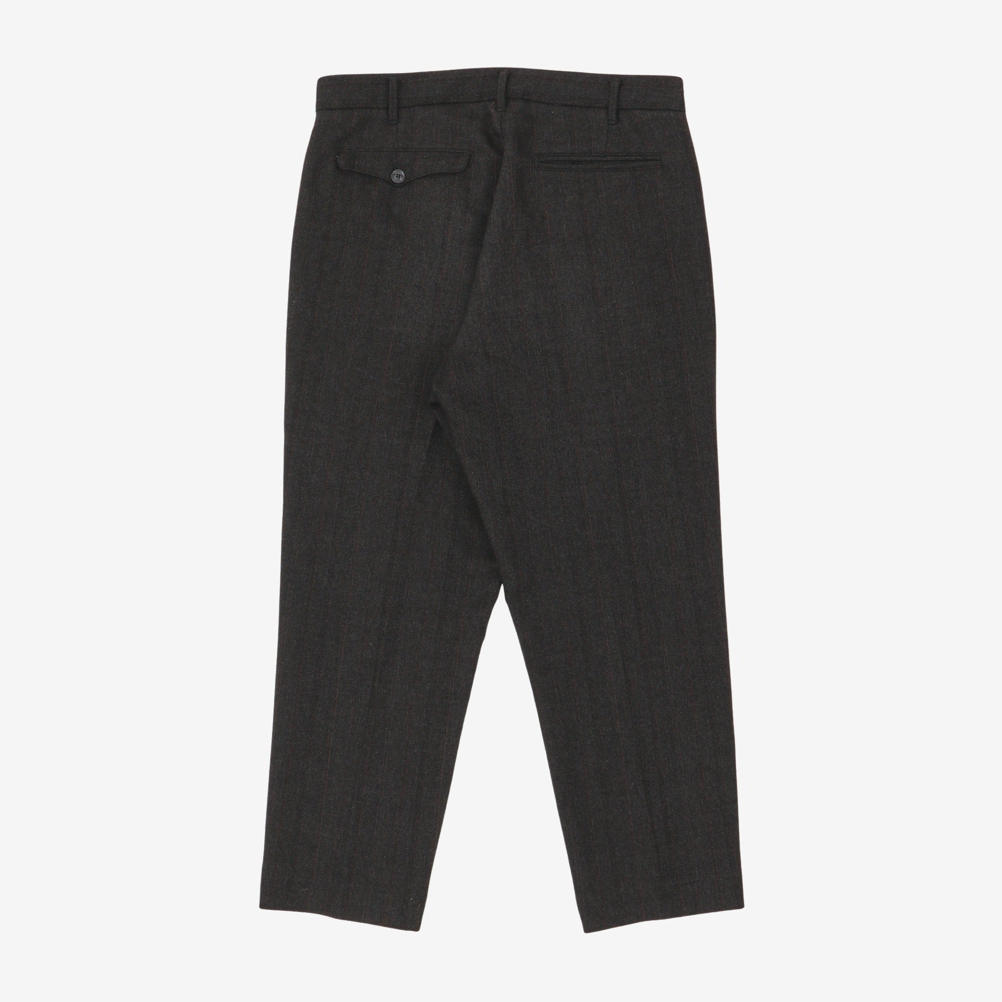 Anthracite Logan trousers (35W X 28L)