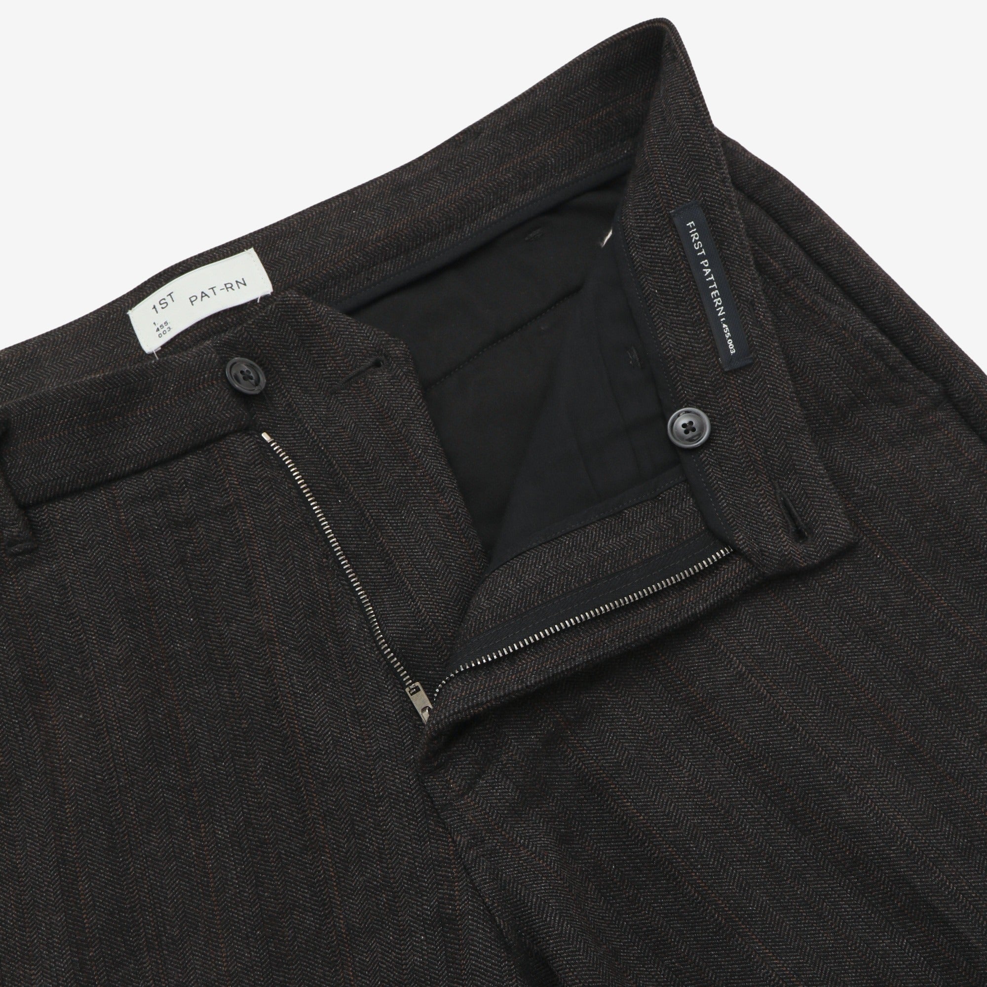 Anthracite Logan trousers (35W X 28L)