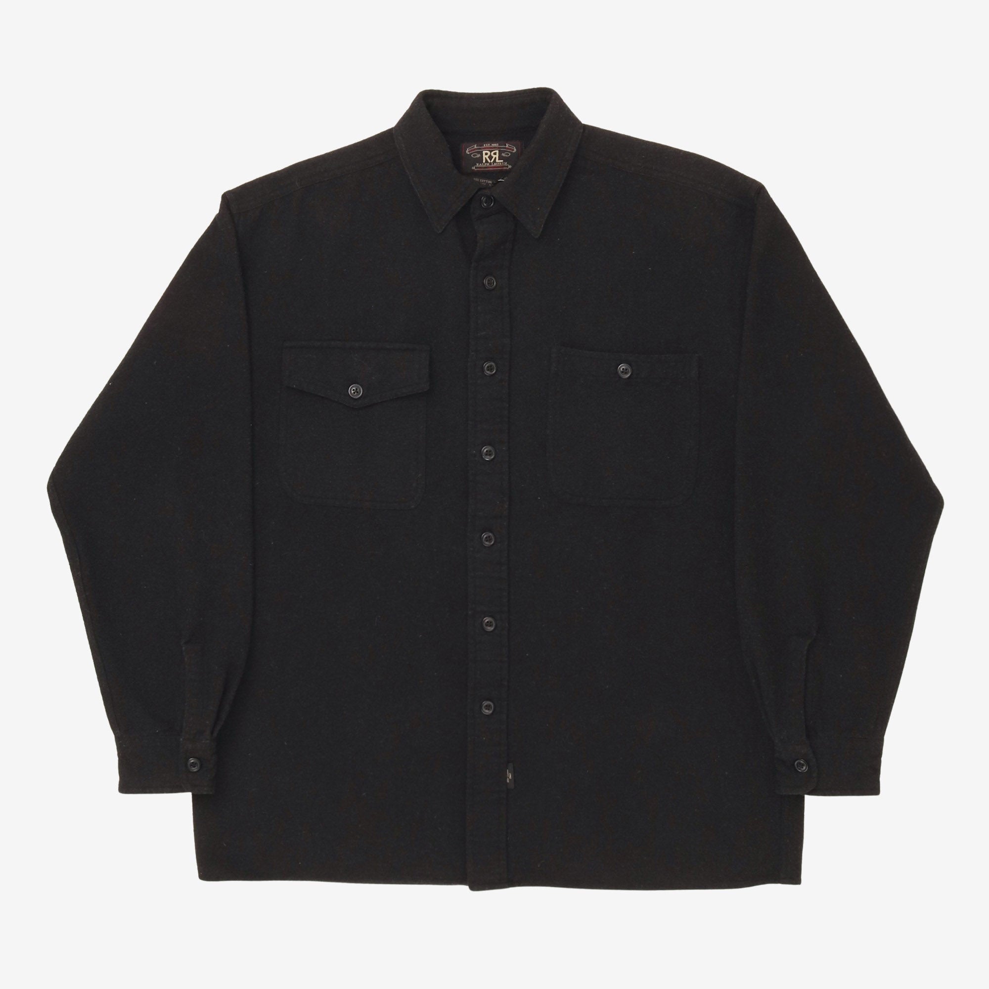 Wool Blend Work Shirt