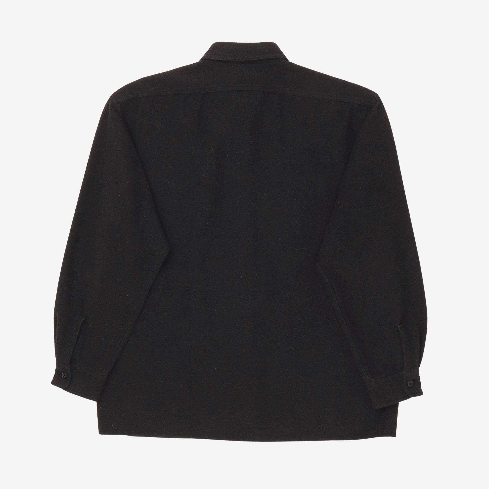 Wool Blend Work Shirt