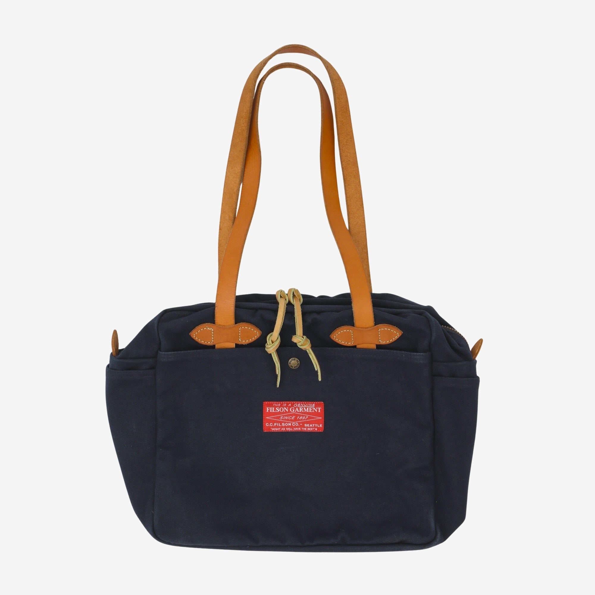 Red Label Zipped Tote Bag (Nanamica)