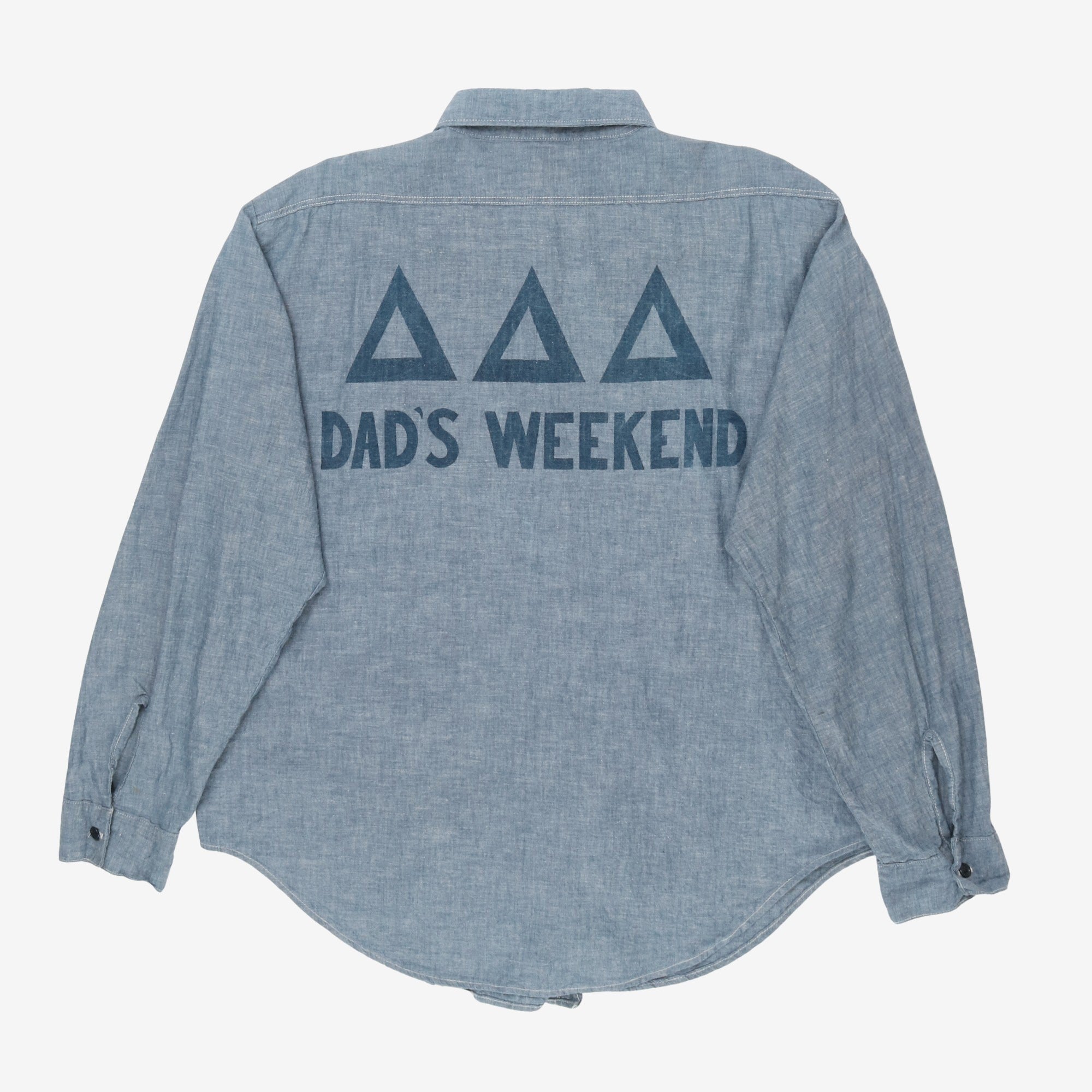 50s/60s Coast Wide Chambray Work Shirt