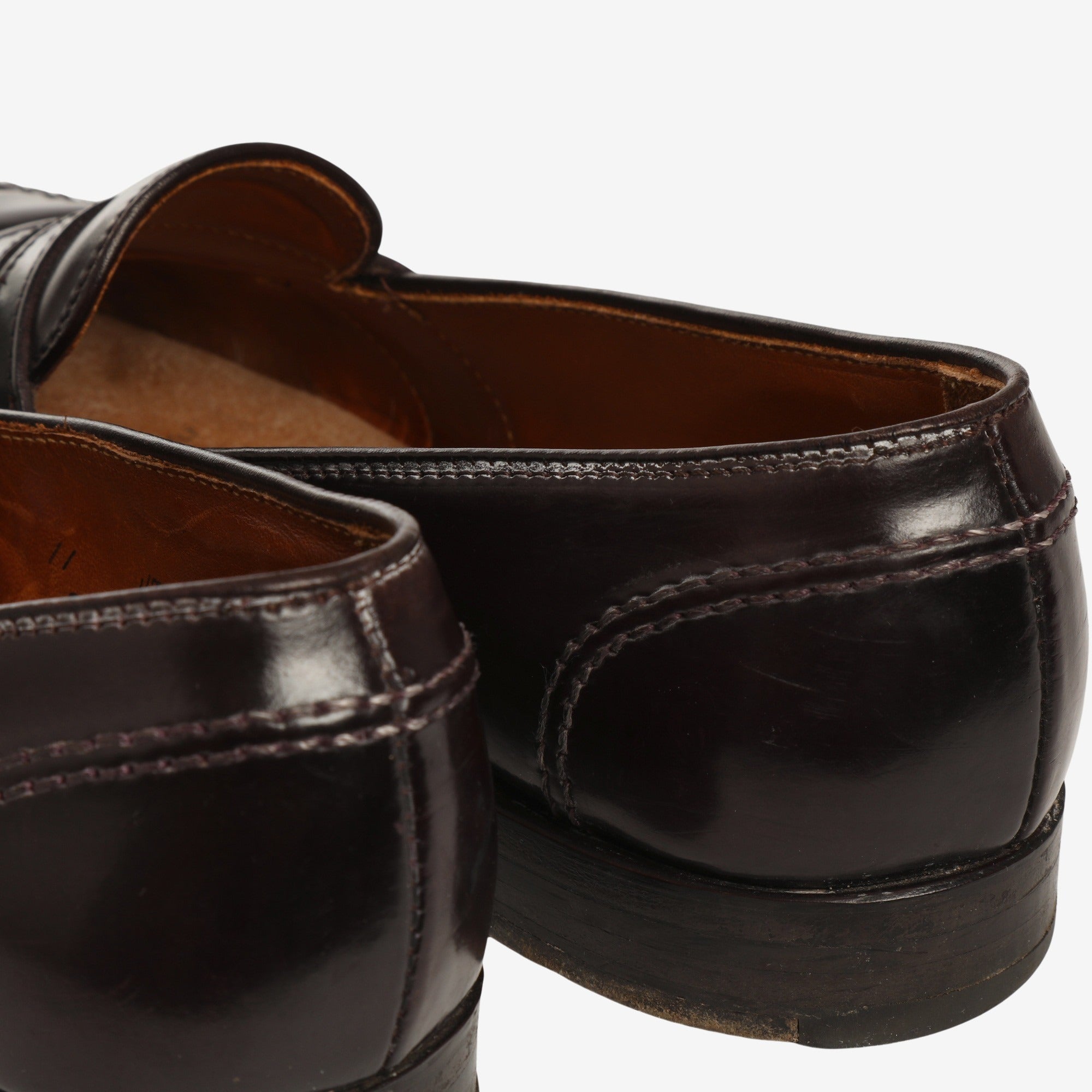 684 Cordovan Penny Loafers + Trees