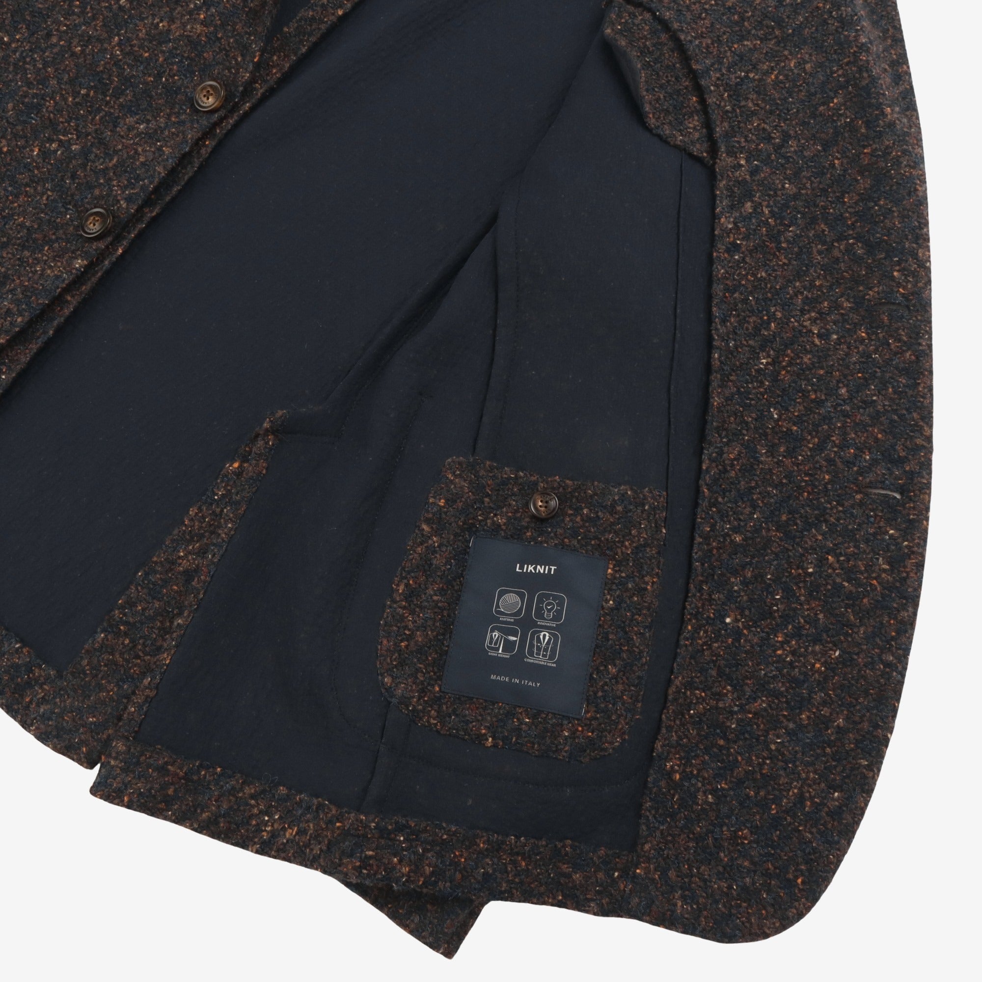 Alpaca Blend Donegal Liknit Blazer