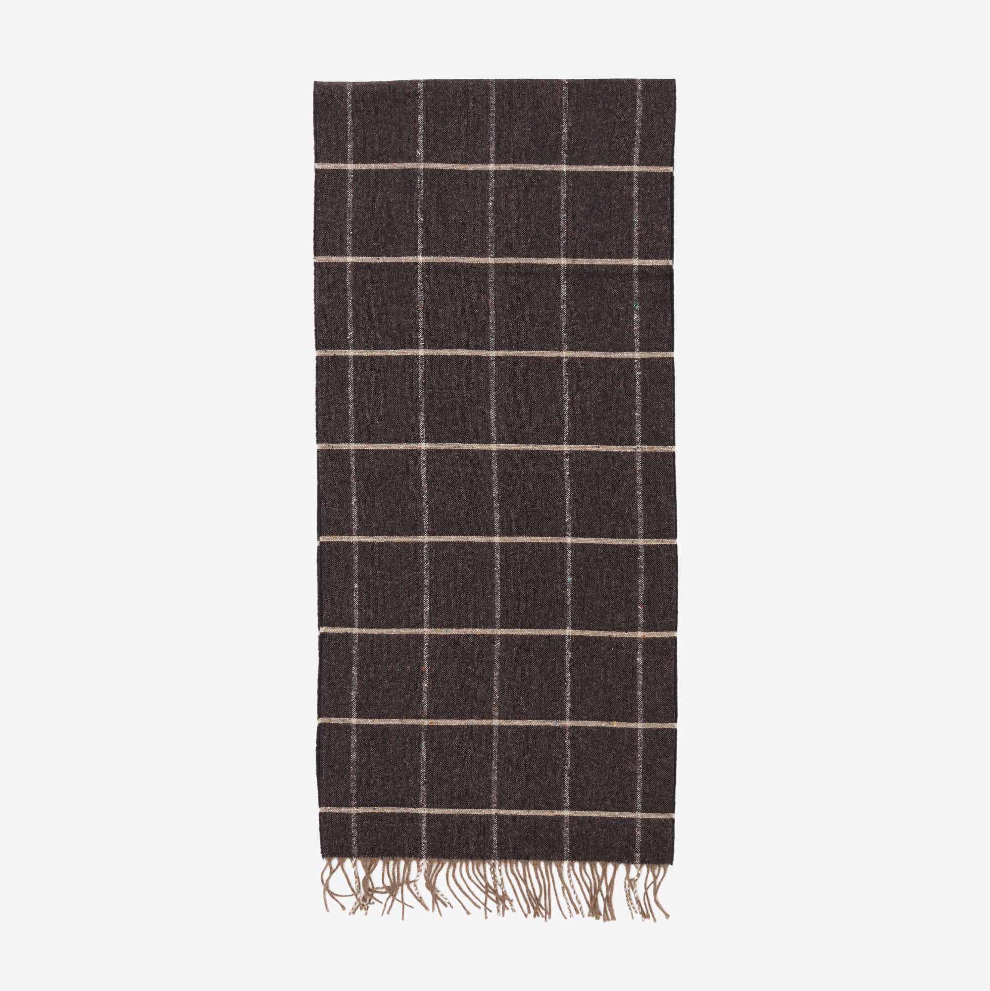 Cashmere Check Scarf