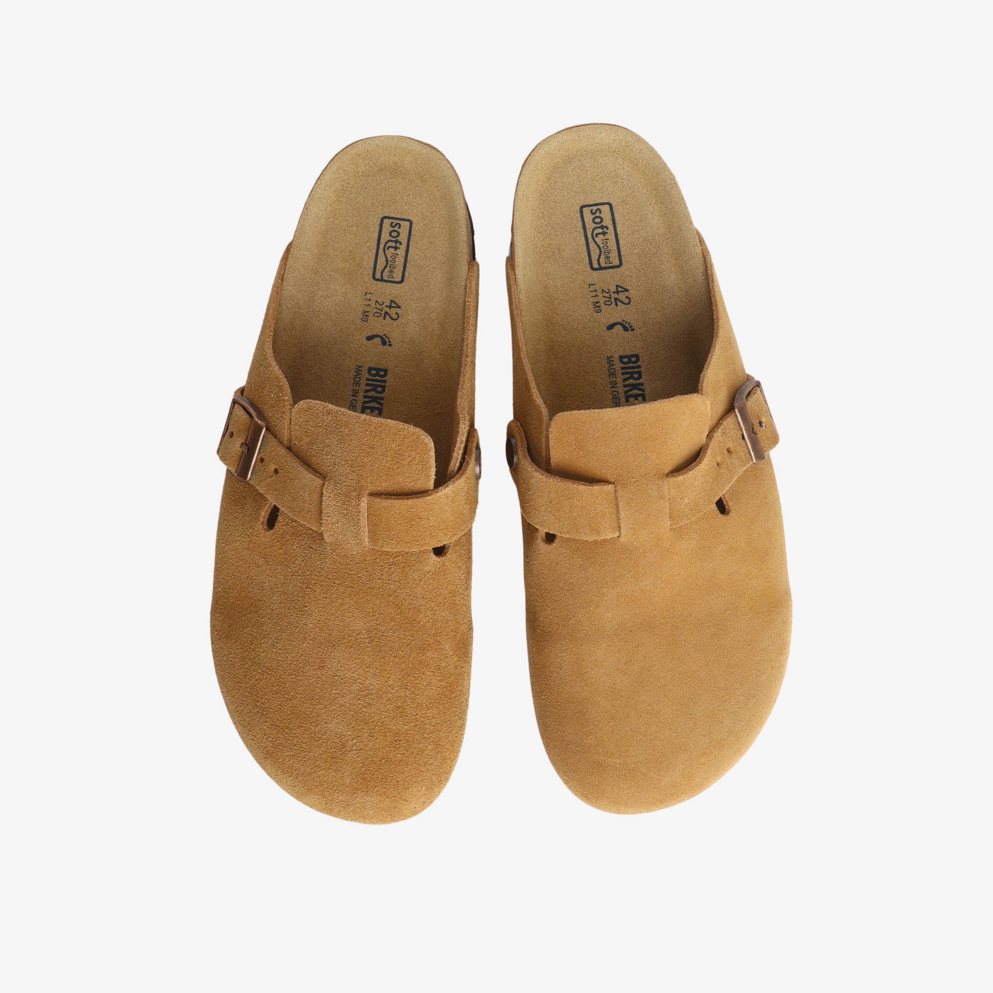Boston Suede Clogs