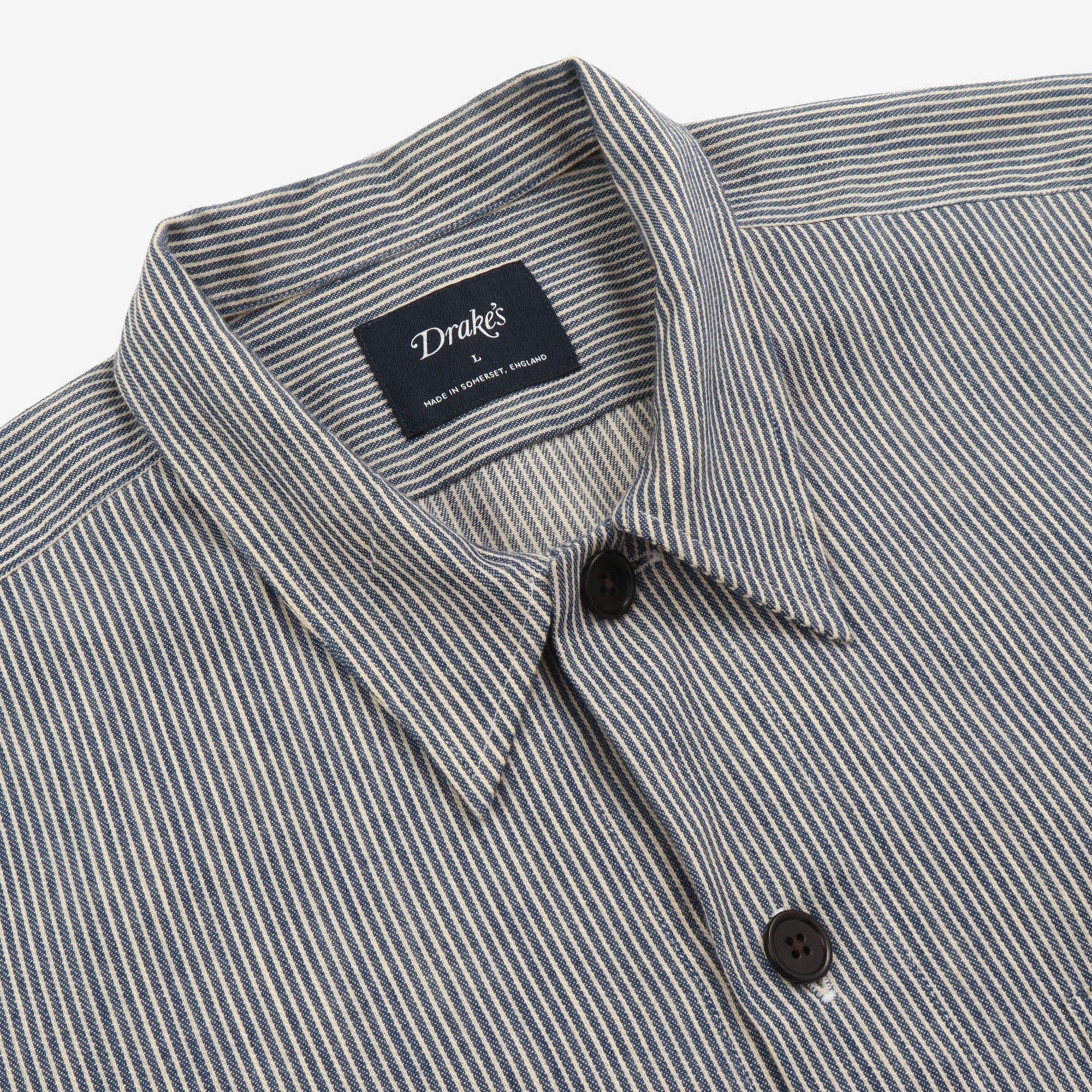 Hickory Stripe Overshirt