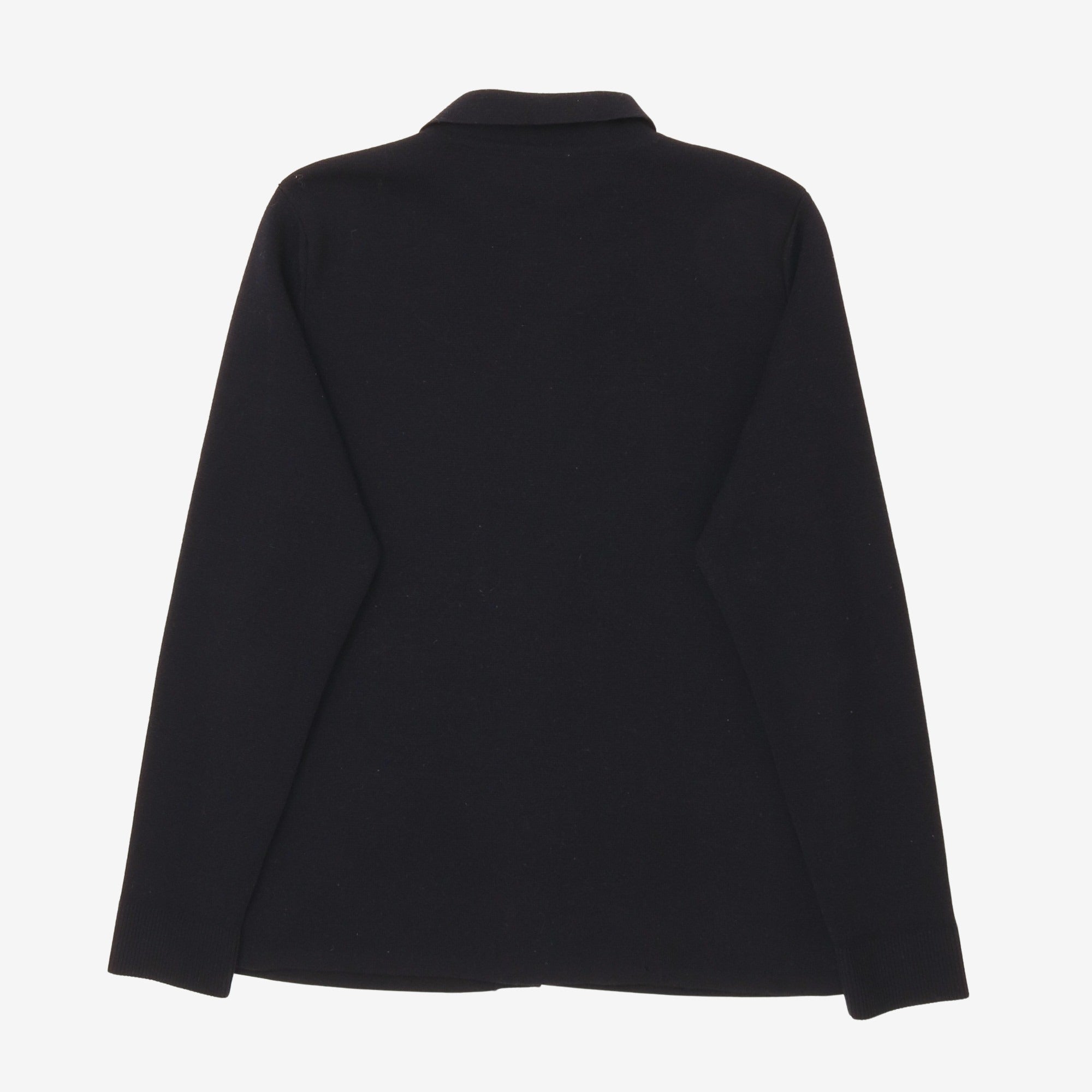 Merino Wool Knit Shirt Jacket