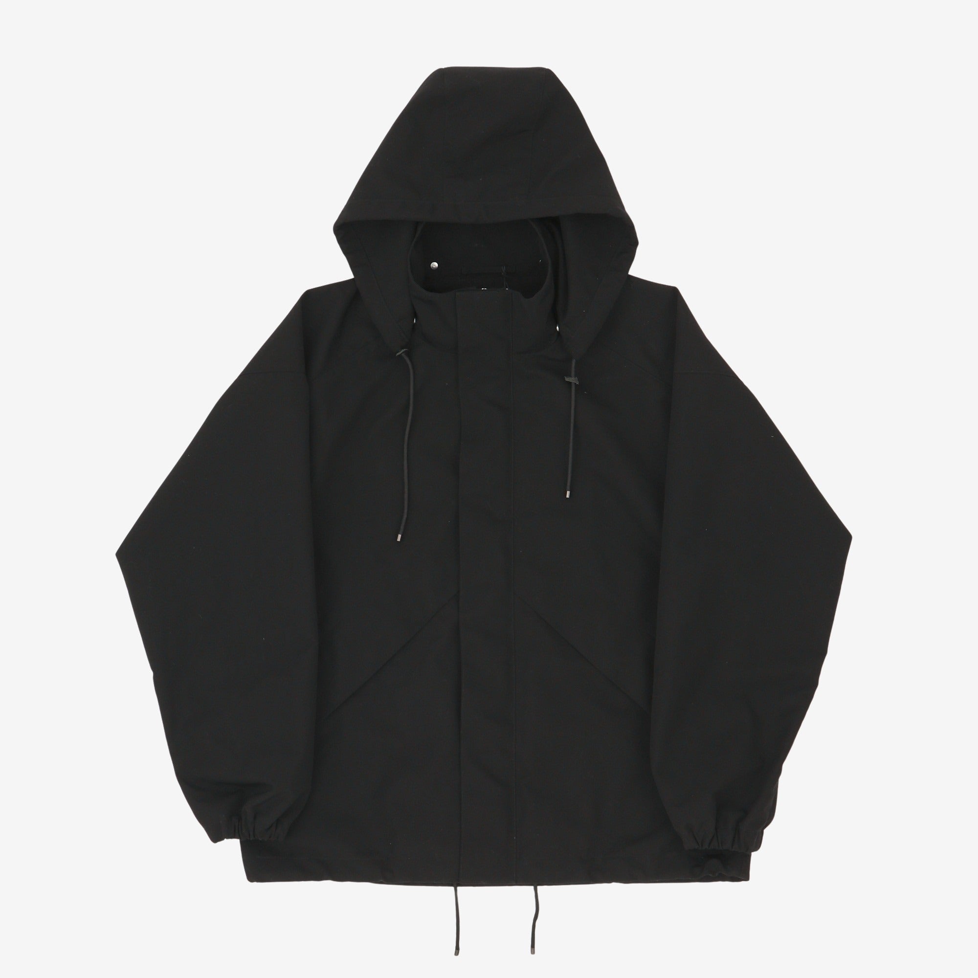 Wool Max Canvas Hooded Blouson