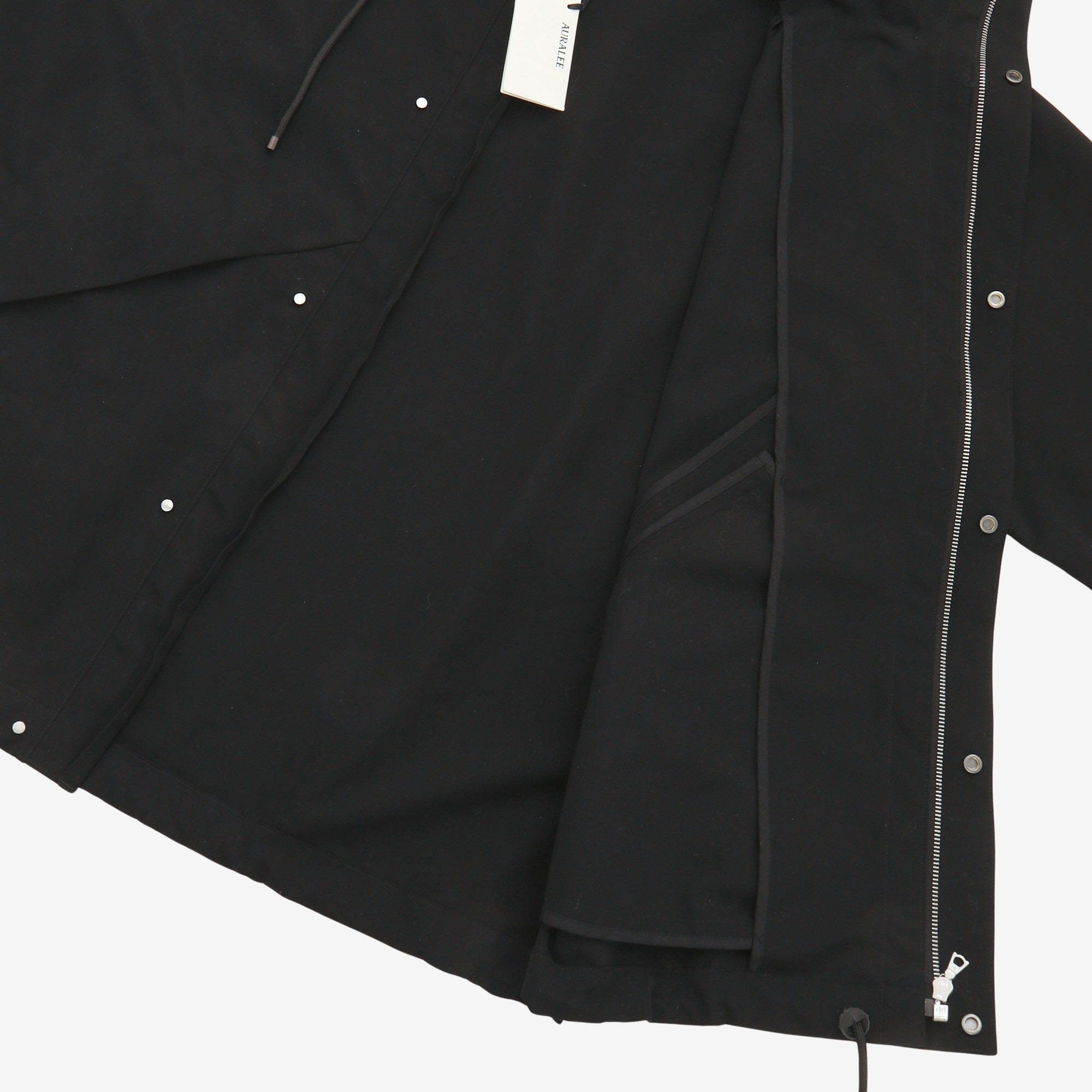 Wool Max Canvas Hooded Blouson