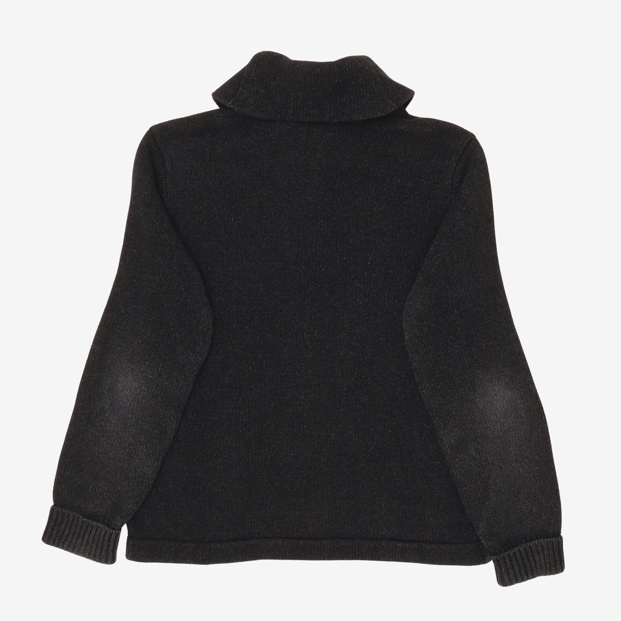Cotton Shawl Collar Cardigan