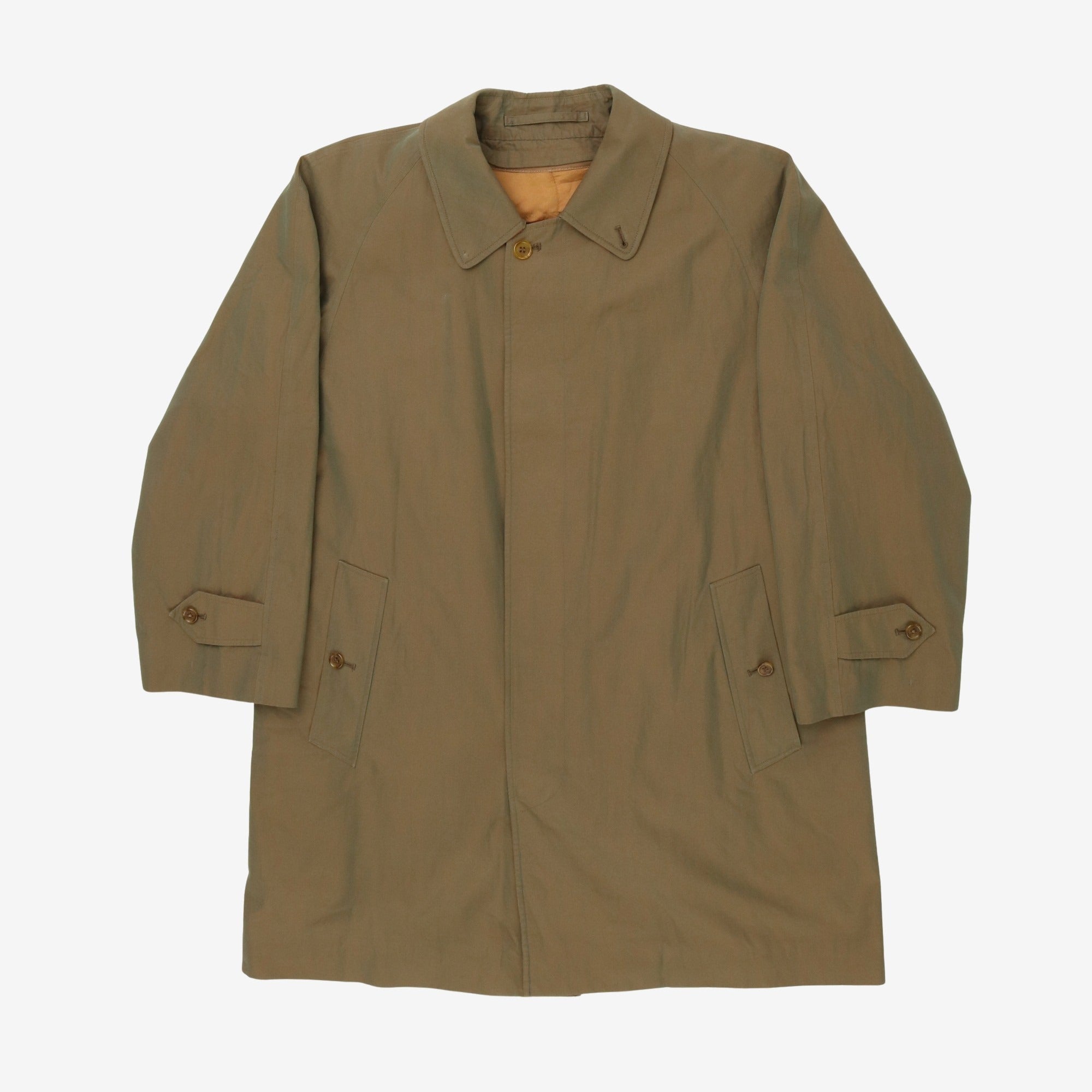 Vintage Car Coat + Wool Liner