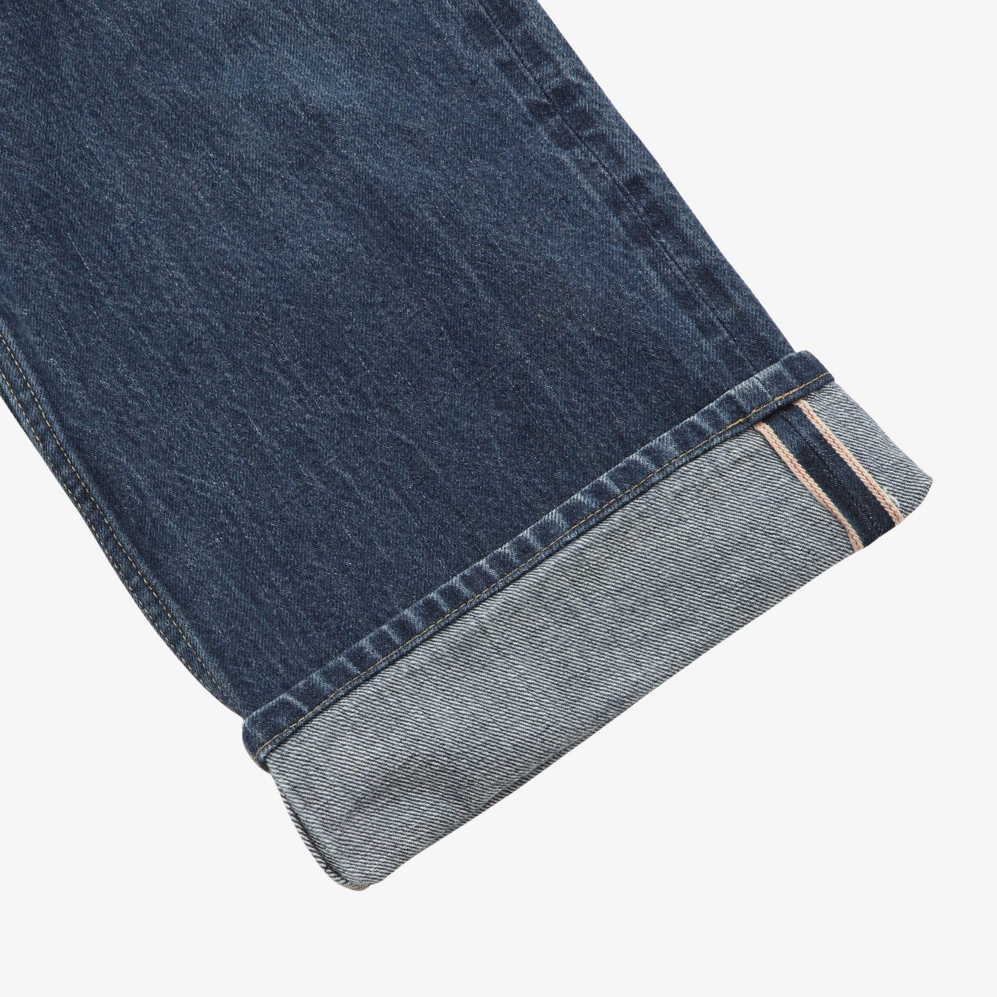 Cinch Back Straight Selvedge Denim (30W X 27L)