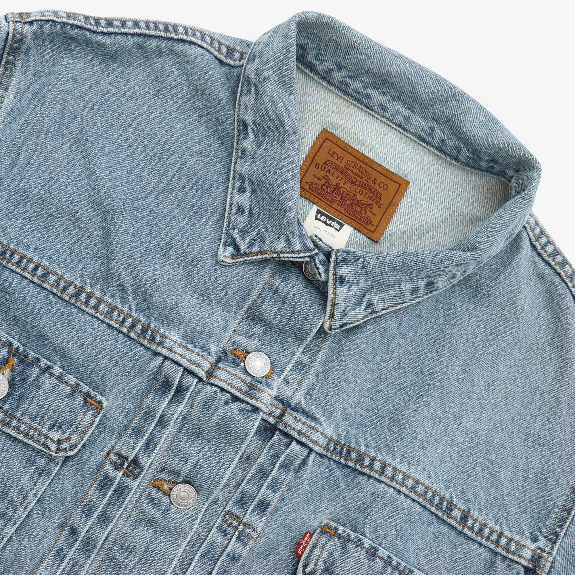 Vintage 90s Type 2 Denim Cropped Denim Jacket