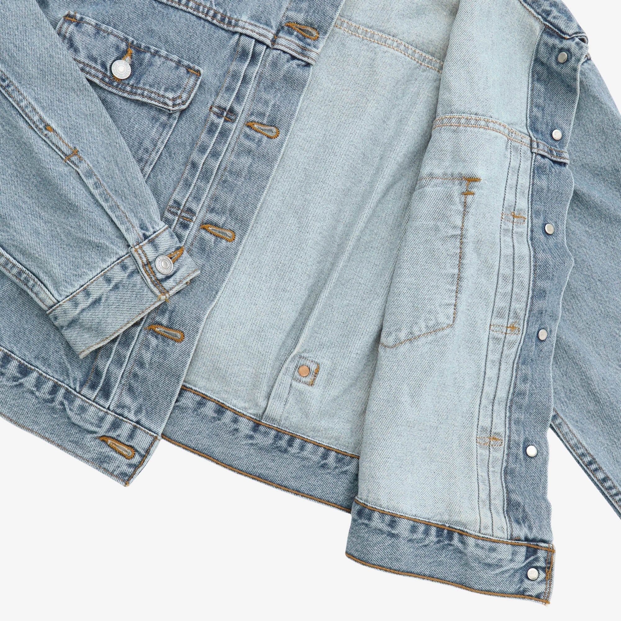 Vintage 90s Type 2 Denim Cropped Denim Jacket