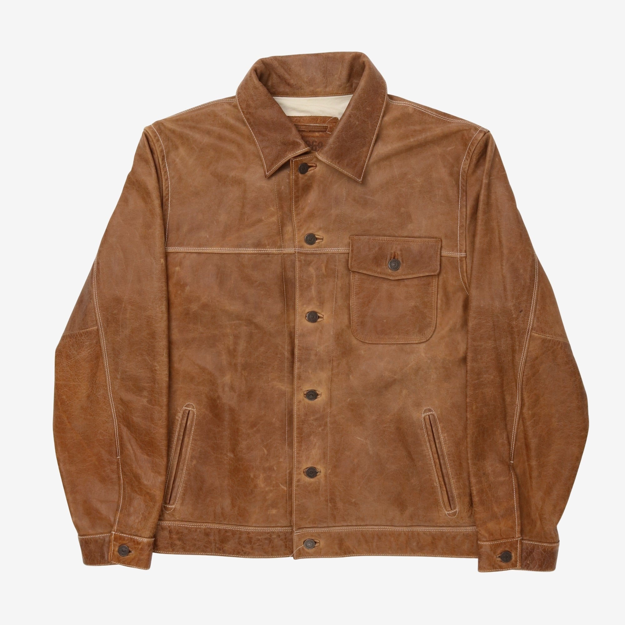 Leather Trucker Jacket