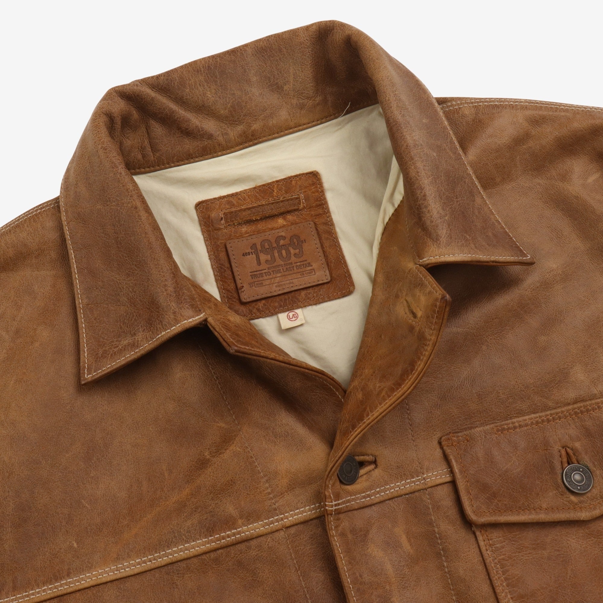 Leather Trucker Jacket