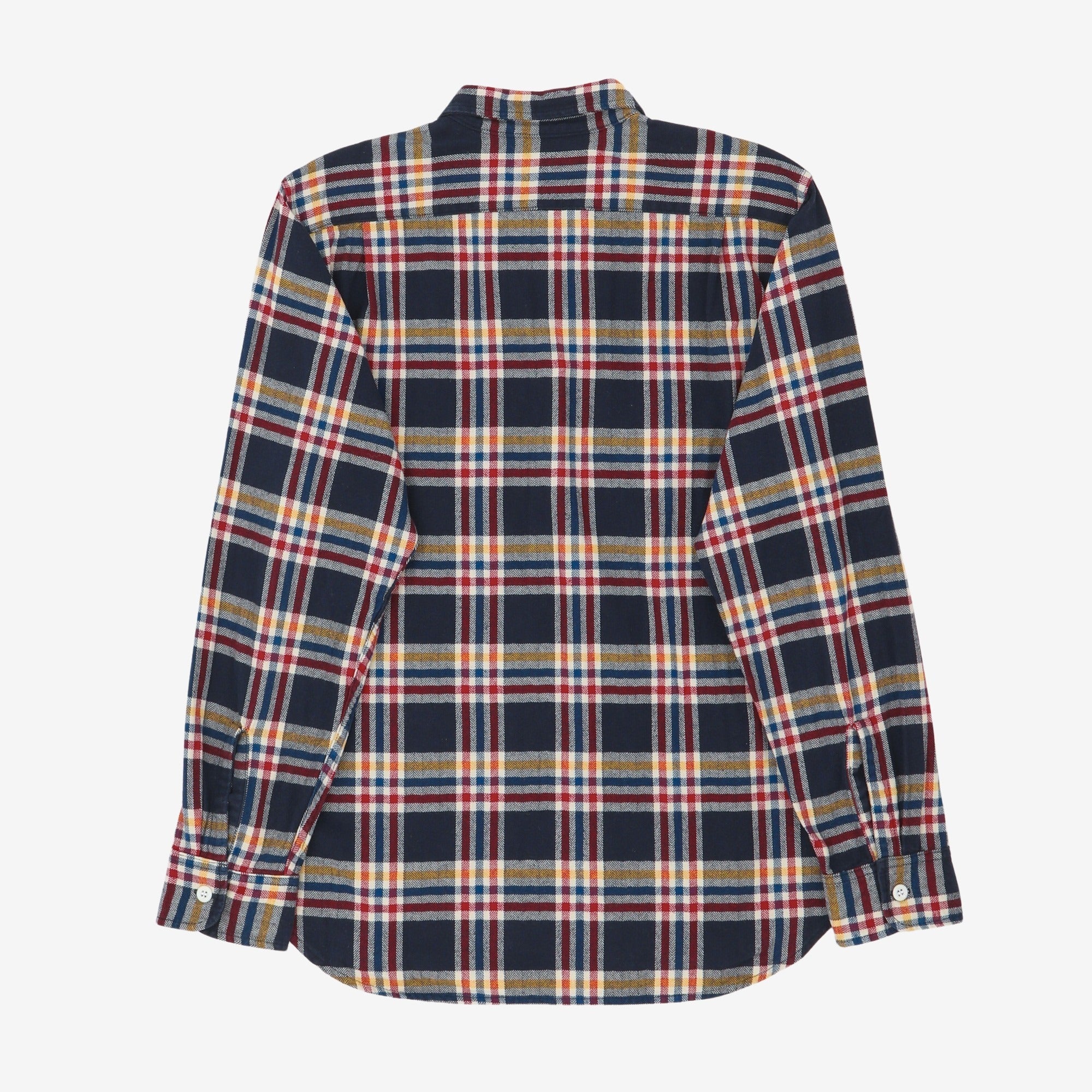Garage Check Flannel Half Zip Shirt