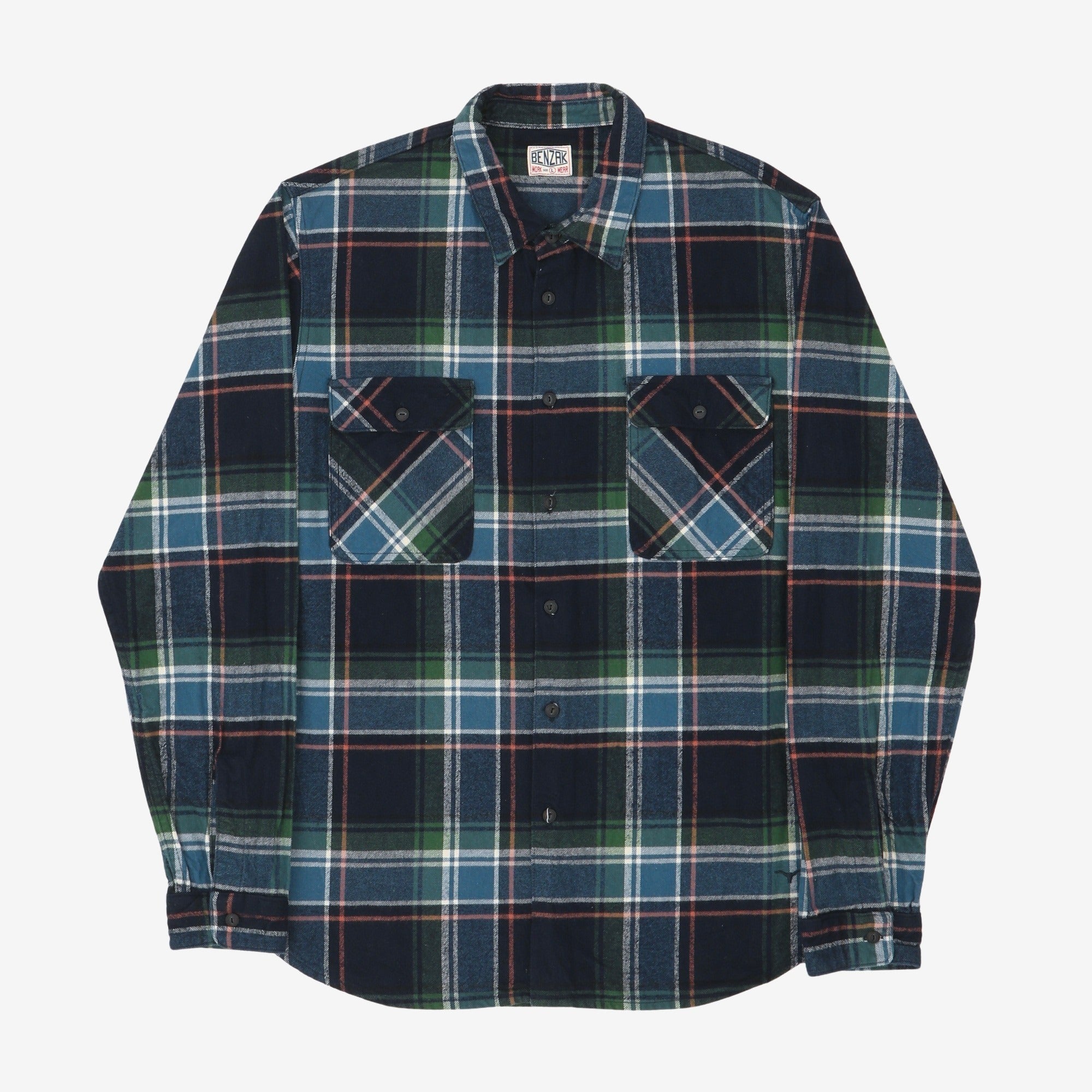 Heavy Check Flannel Shirt