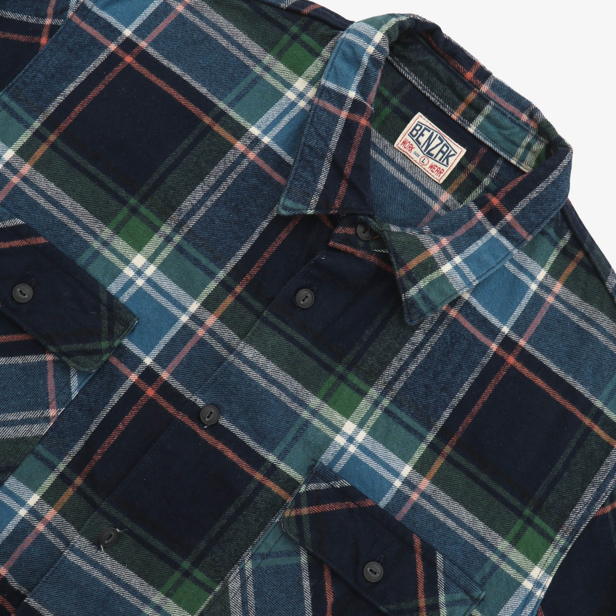Heavy Check Flannel Shirt