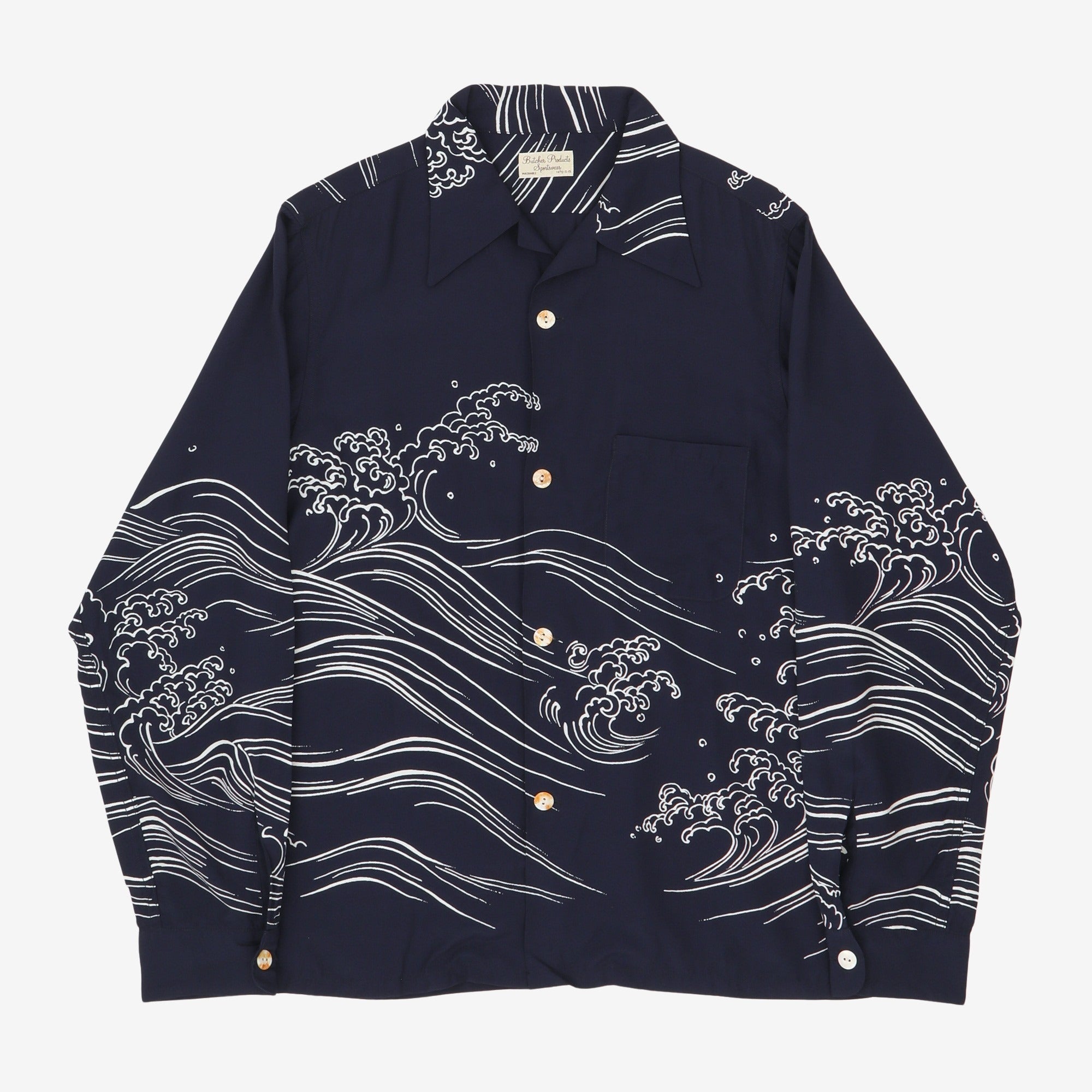 2015 Wave Print Hawaiian Shirt + Tales Of Tomorrow Issue 2