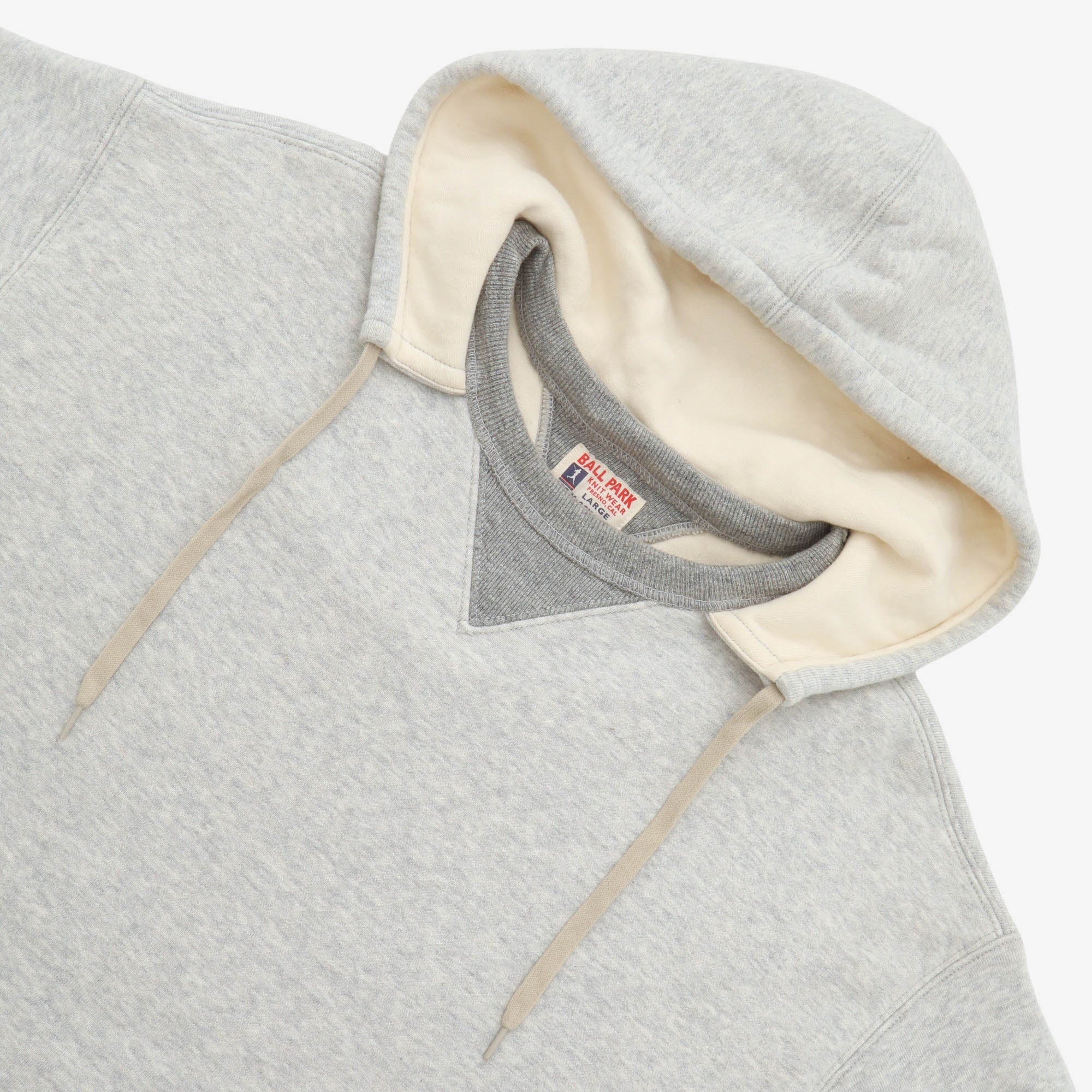 Double Faced Hooded Sweatshirt