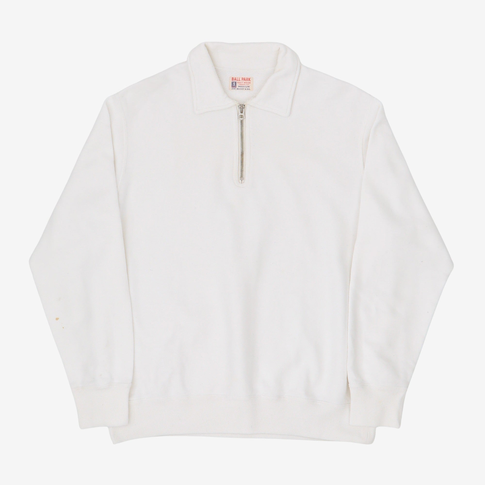 Ball Park Quarter Zip Sweatshirt