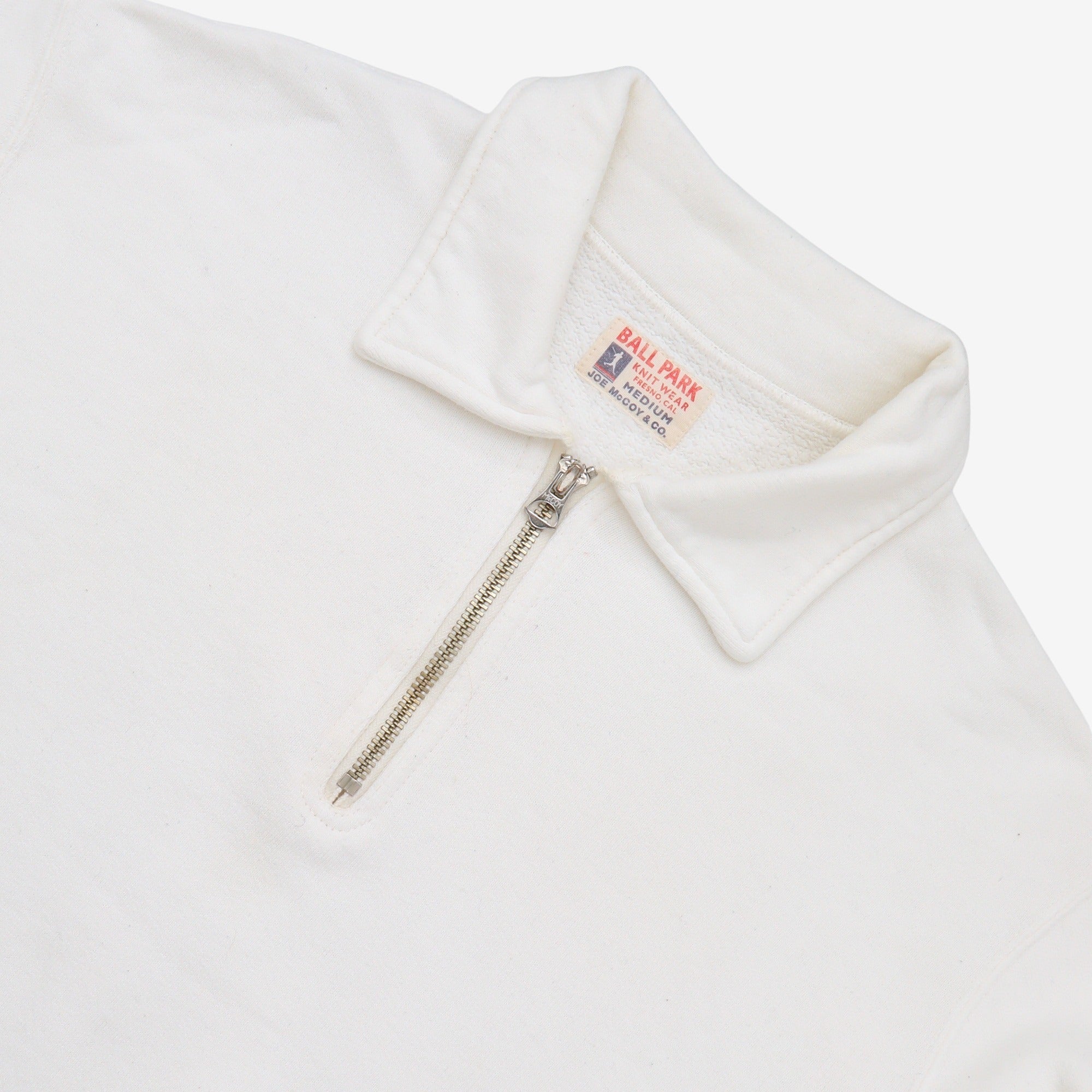 Ball Park Quarter Zip Sweatshirt