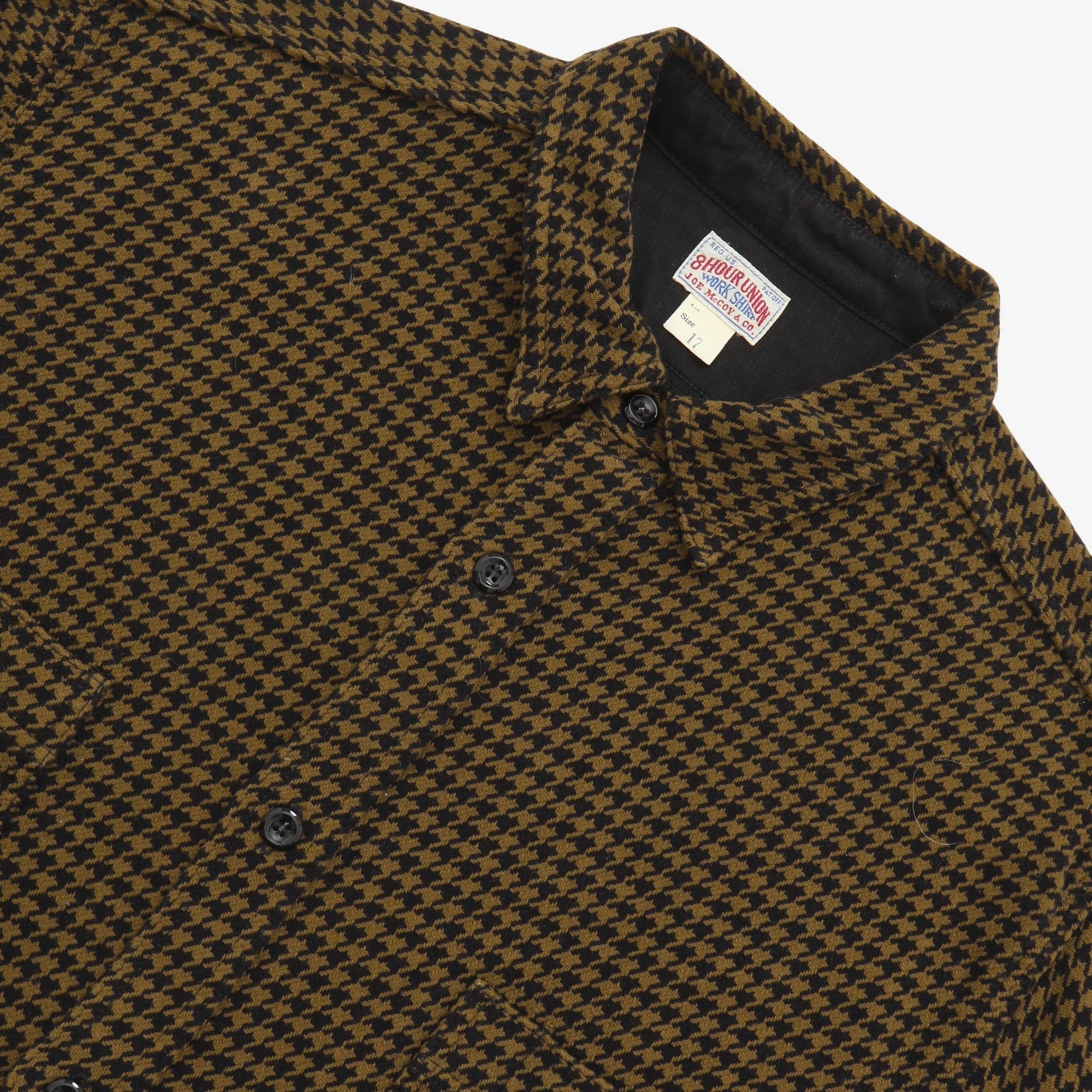 8HU Houndstooth Flannel Shirt
