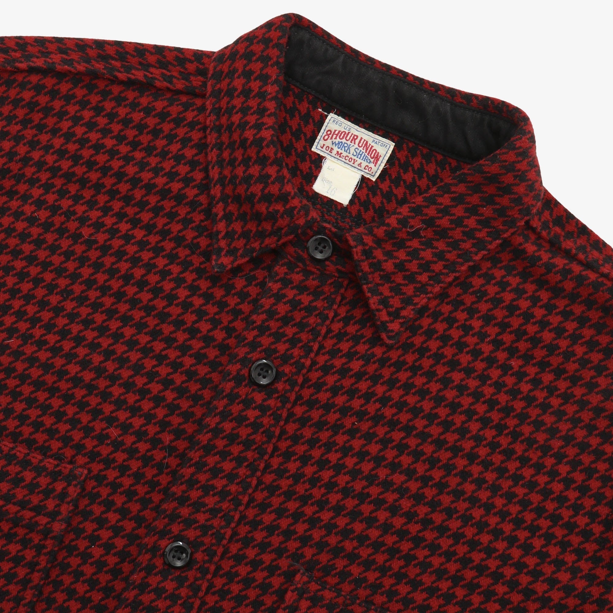8HU Houndstooth Flannel Shirt