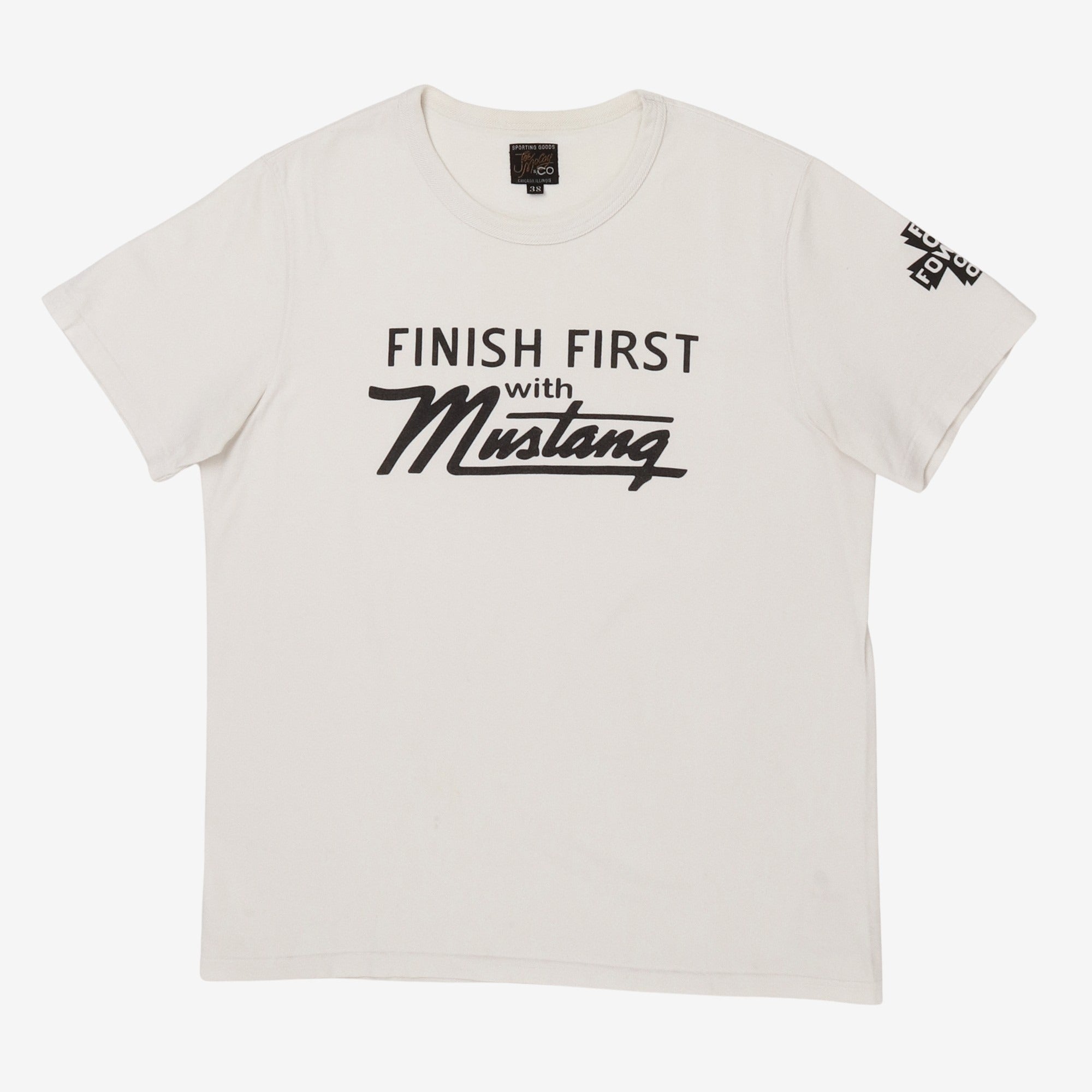 Finish First With Mustang Tee