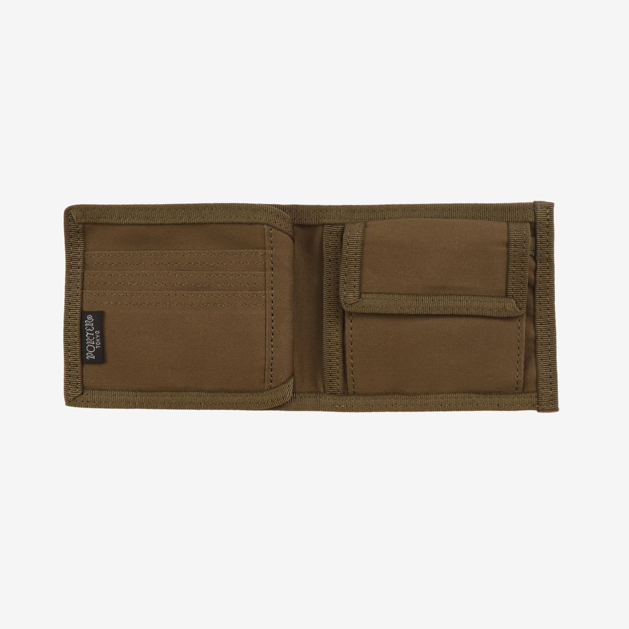 Porter Yoshida Herringbone Camo Wallet