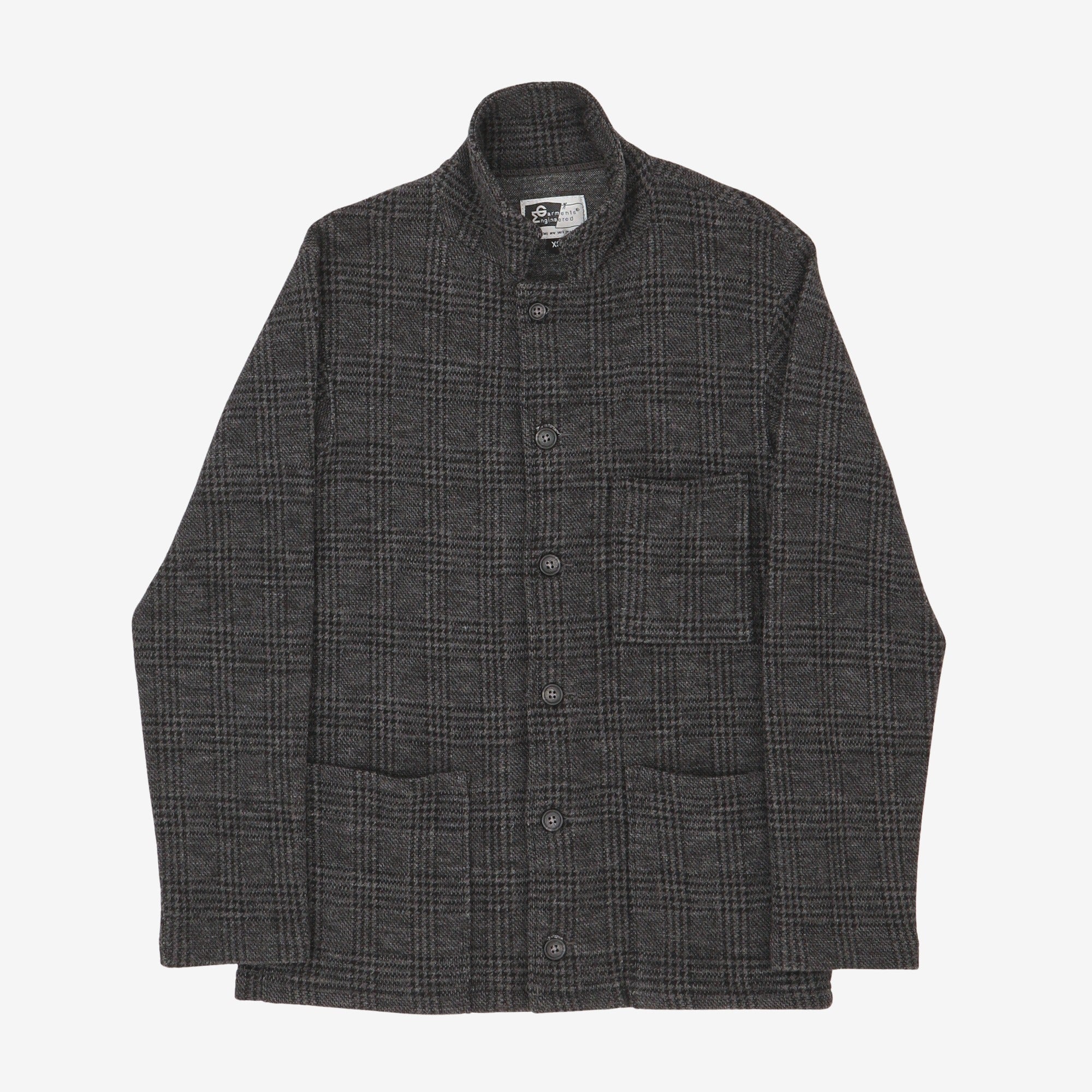 Wool Plaid Chore Jacket