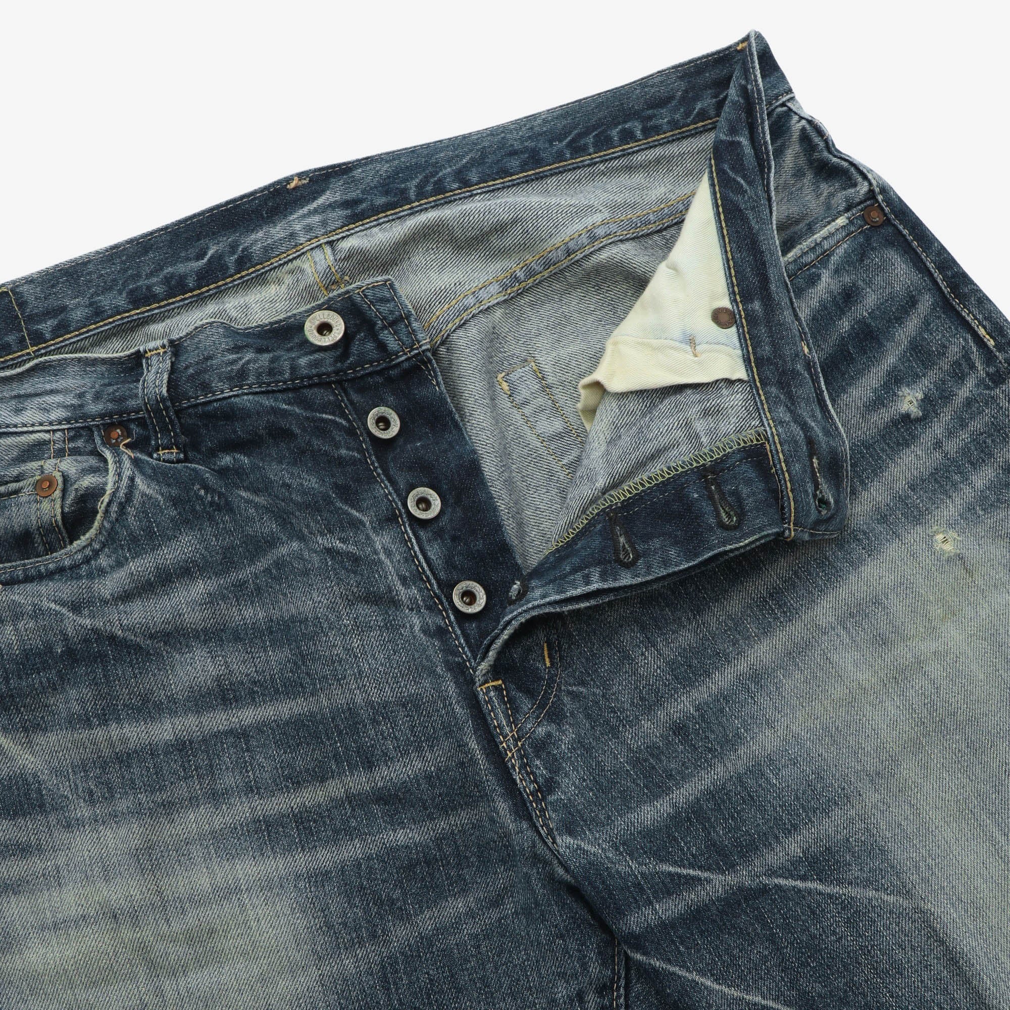 188B 13.5oz Selvedge Denim (34W X 28.5L)