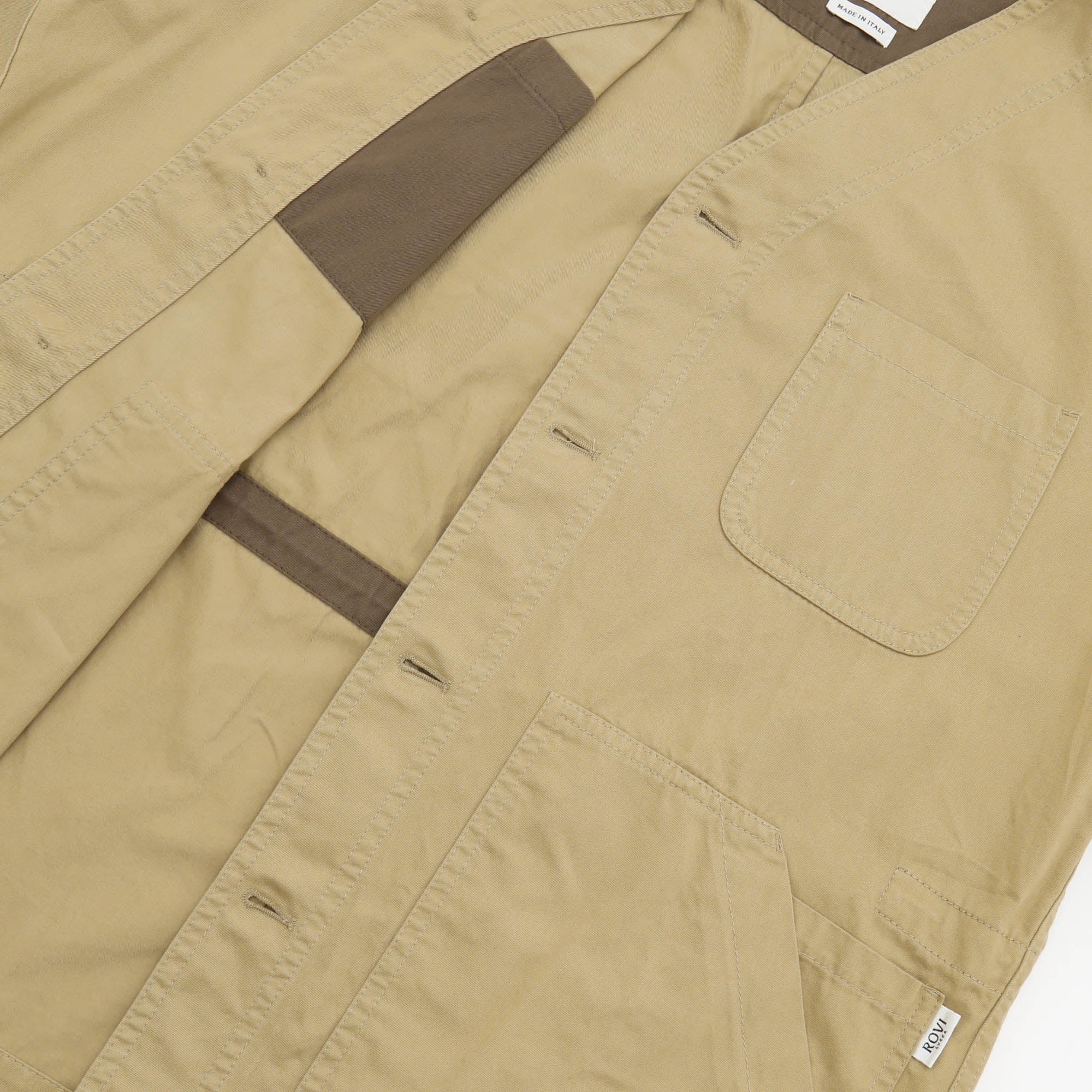 Collarless Garden Jacket