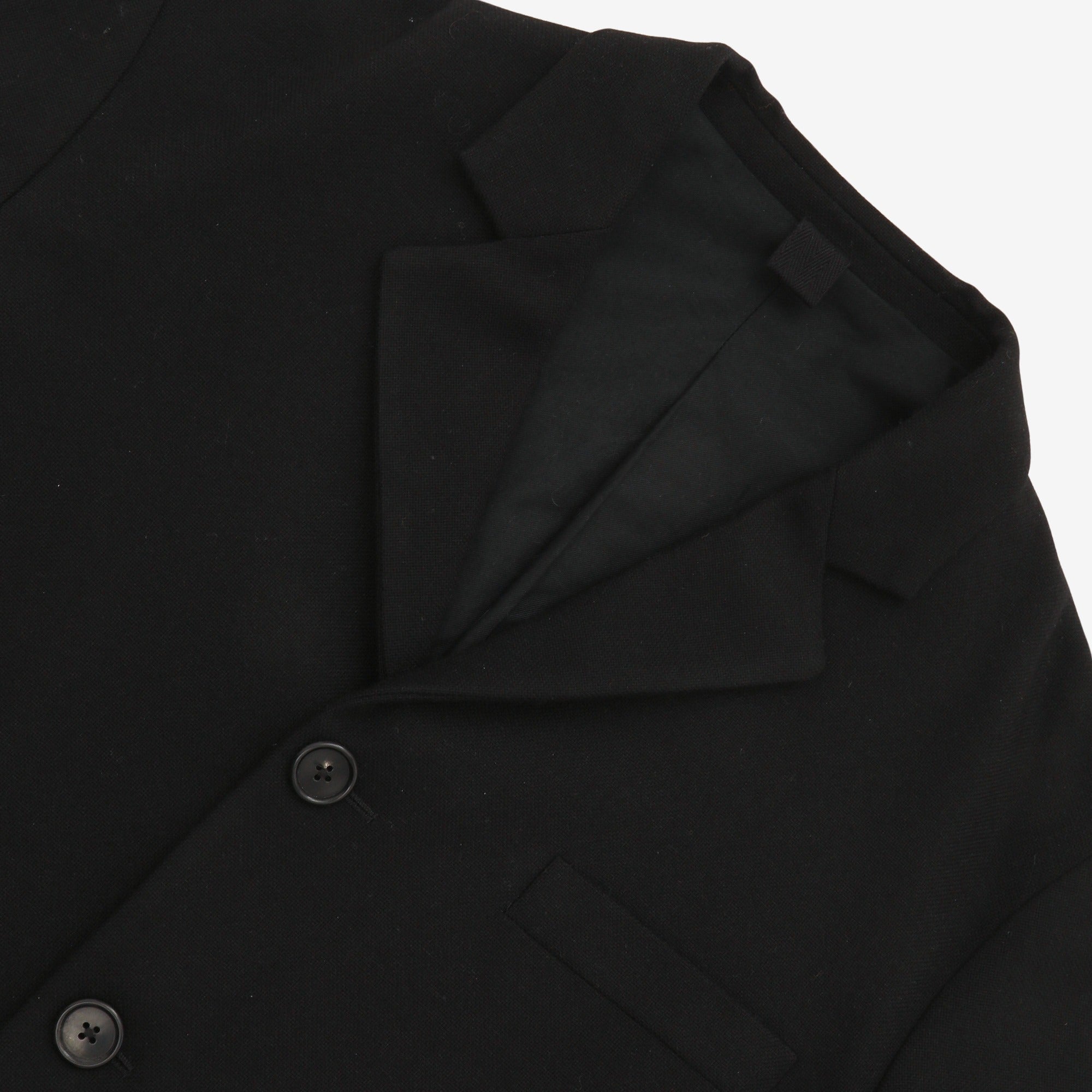 Wool 3 Button Blazer