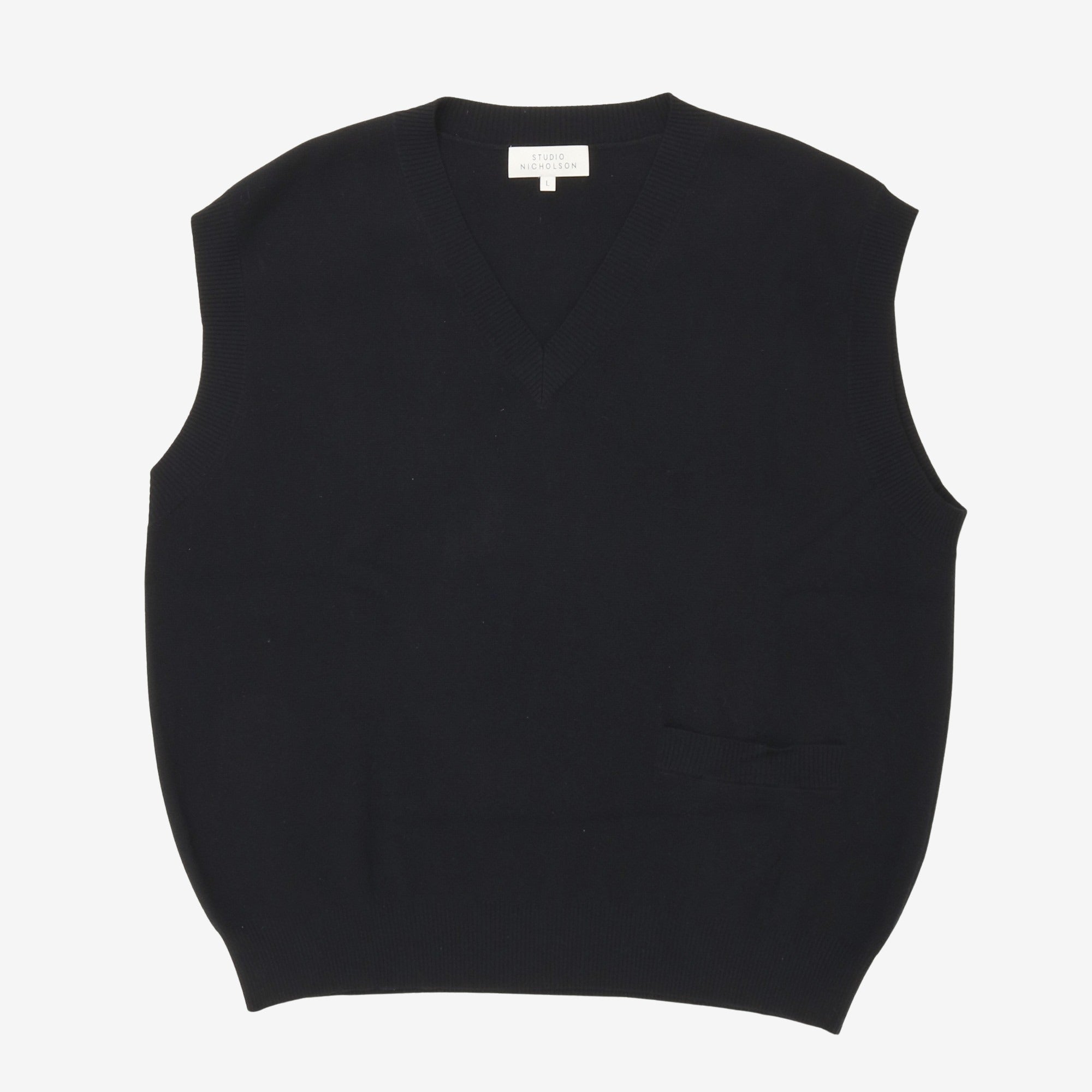 Foss Oversized Knit Vest