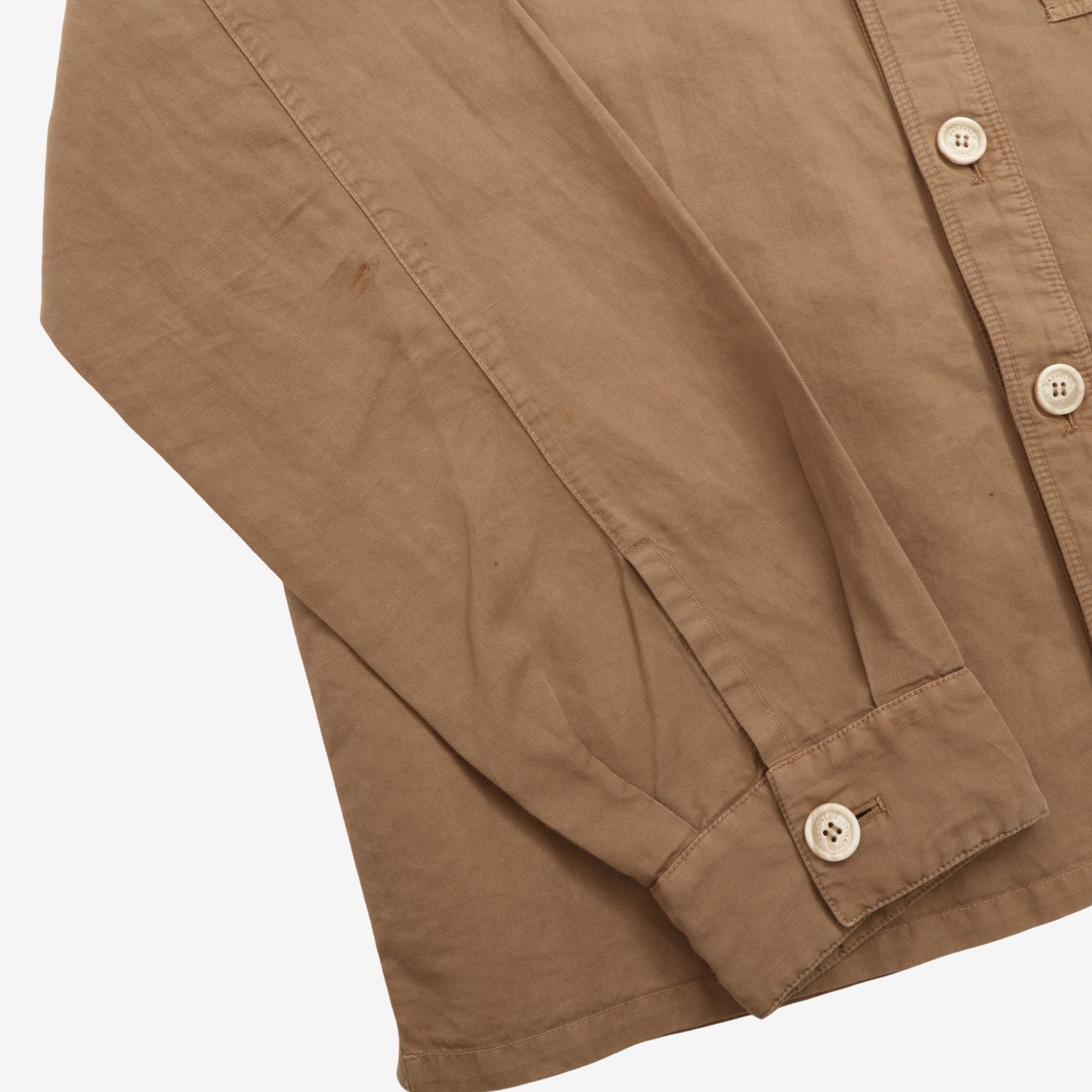 Linen Blend Overshirt