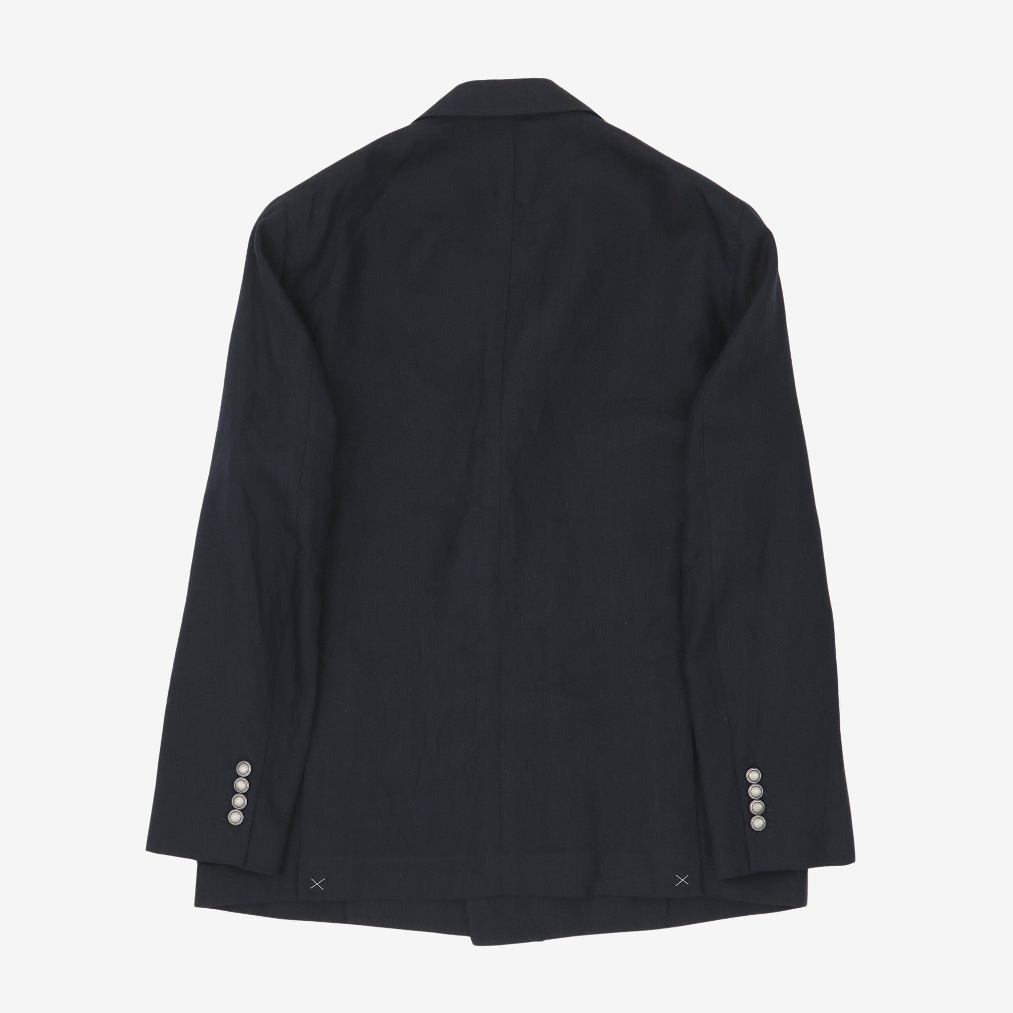 Herringbone DB Linen Blazer
